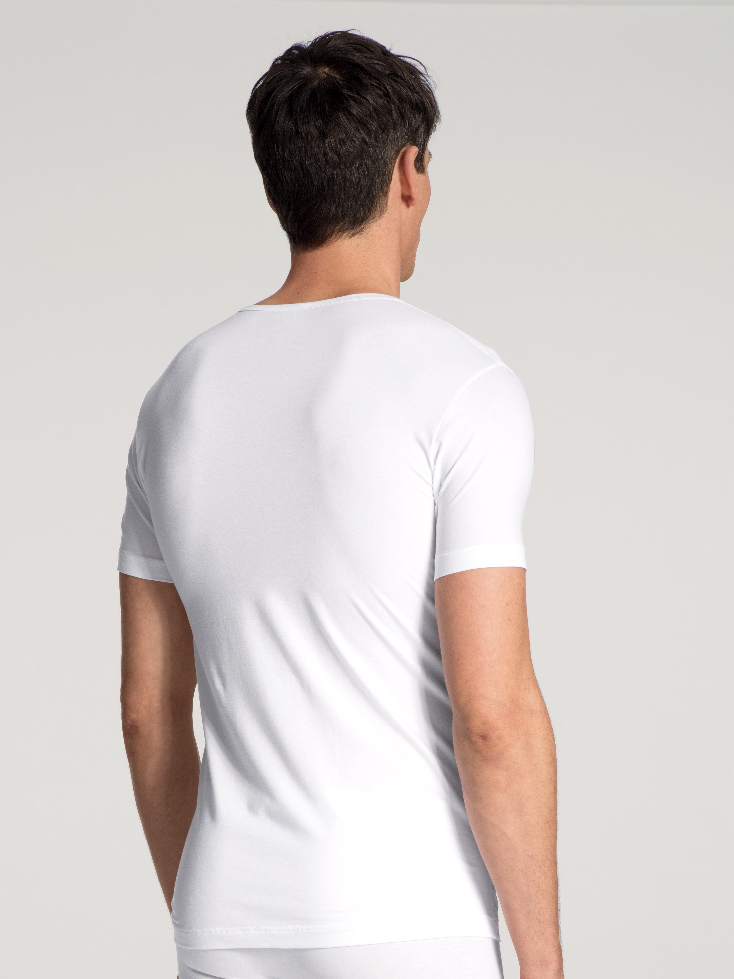 CALIDA Shirt met korte mouwen Focus met platte naadverwerking