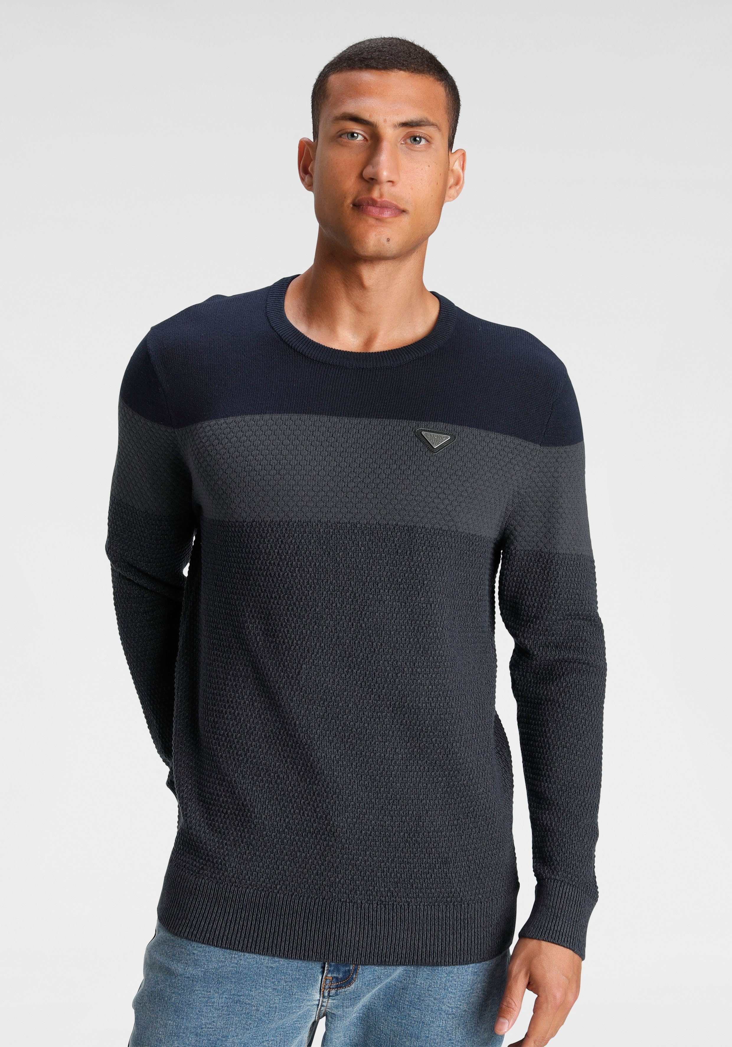 Bruno Banani Gebreide trui in modieuze look