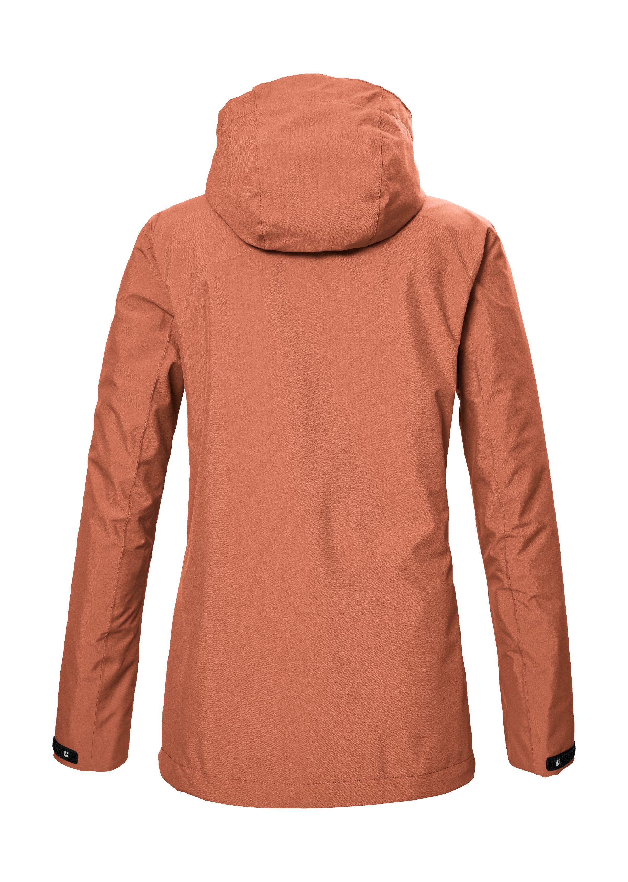 Killtec Outdoorjack KOS 26 WMN JCKT Waterdicht, ademend, afneembare capuchon, gerecycled materiaal