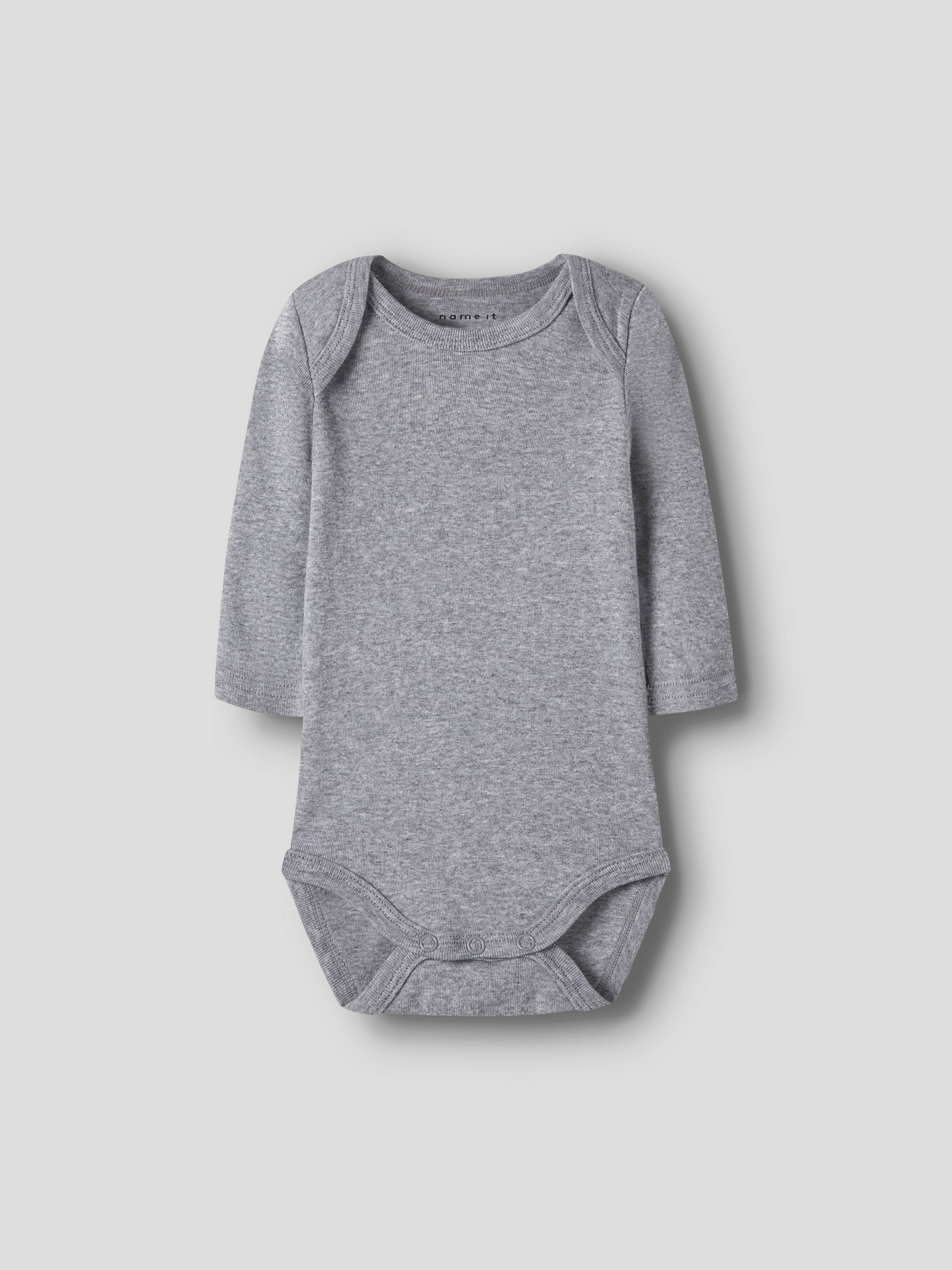 Name It Body NBNBODY 3P LS SOLID NOOS (set, 3-delig)