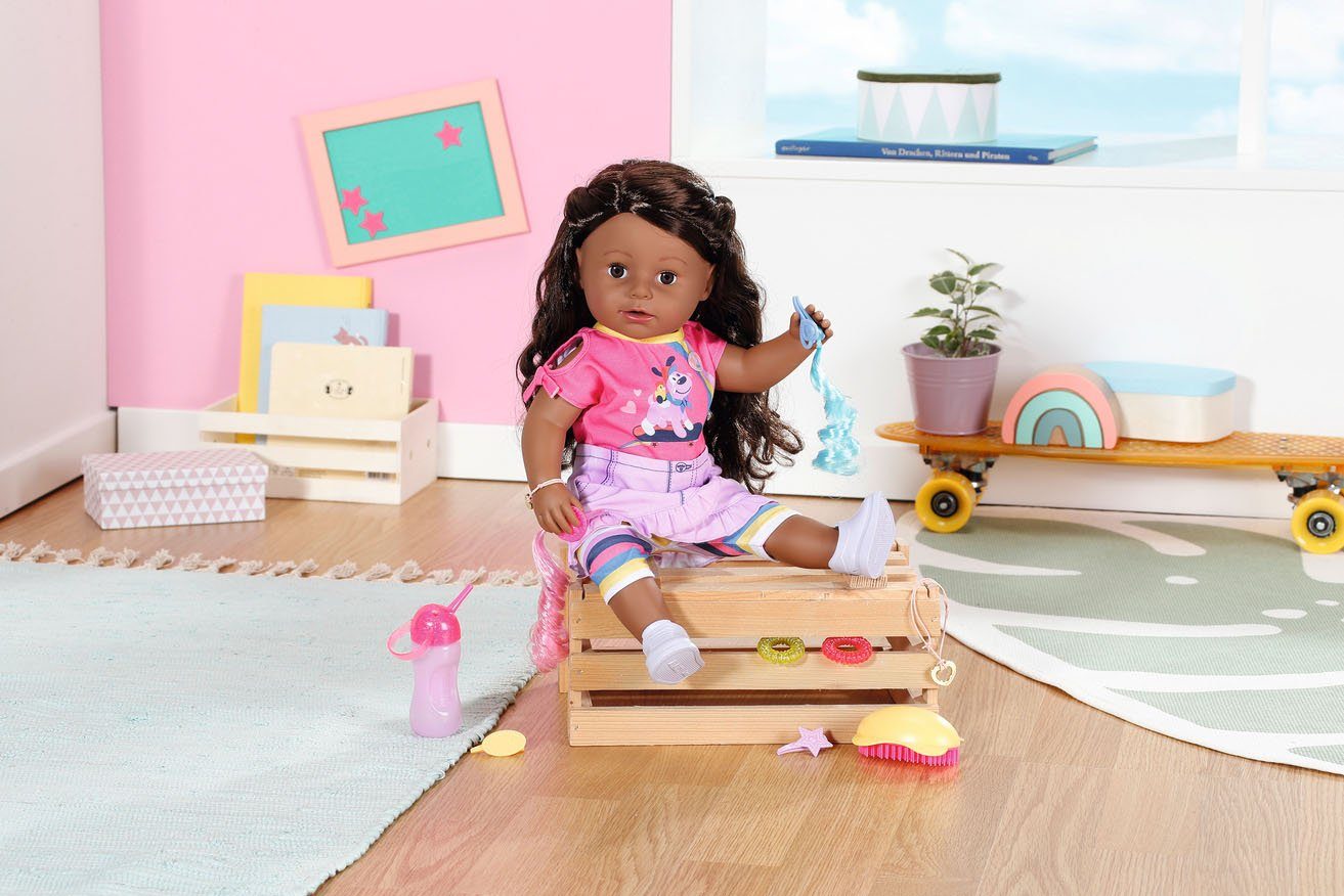 Baby Born Staande pop Sister, Dolls of Colour, 43 cm