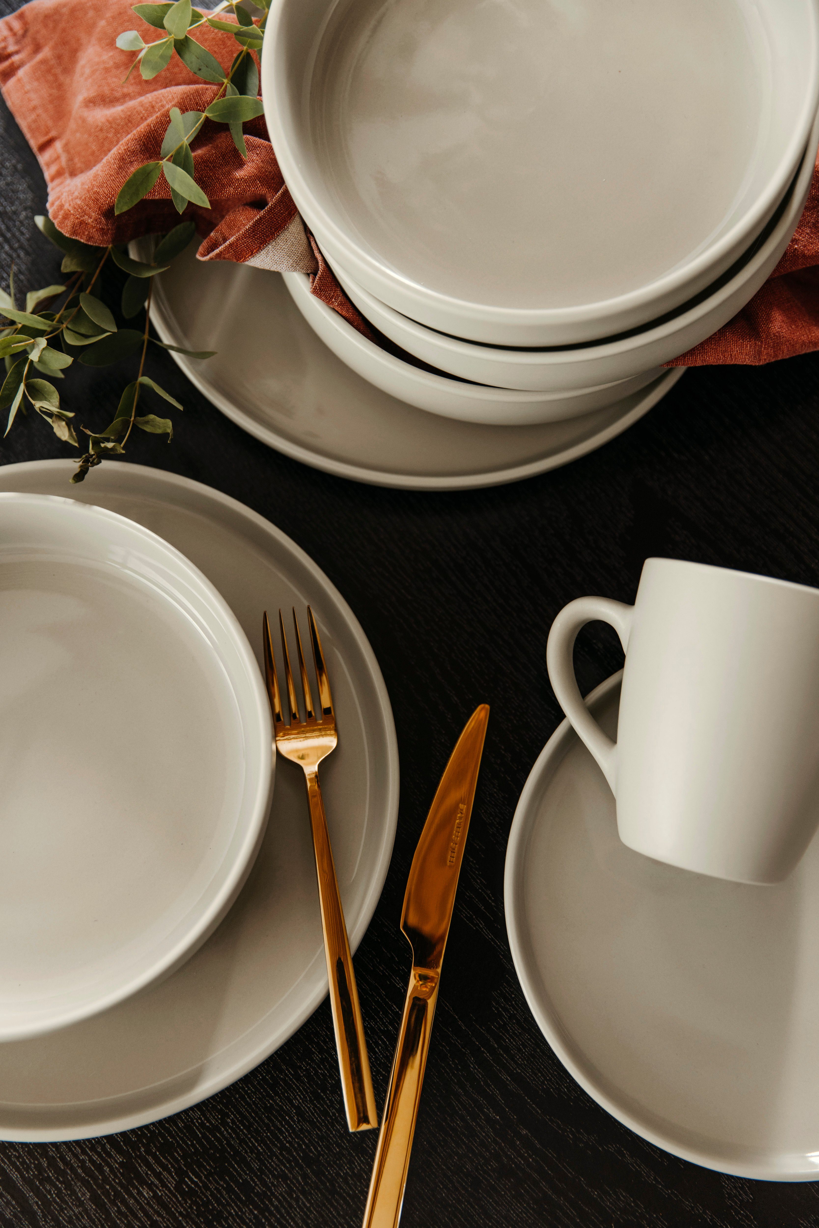 LeGer Home by Lena Gercke Combi-servies Servies, servies Liliane scandinavische, minimalistische vormtaal, 16 delen (set, 16-delig)