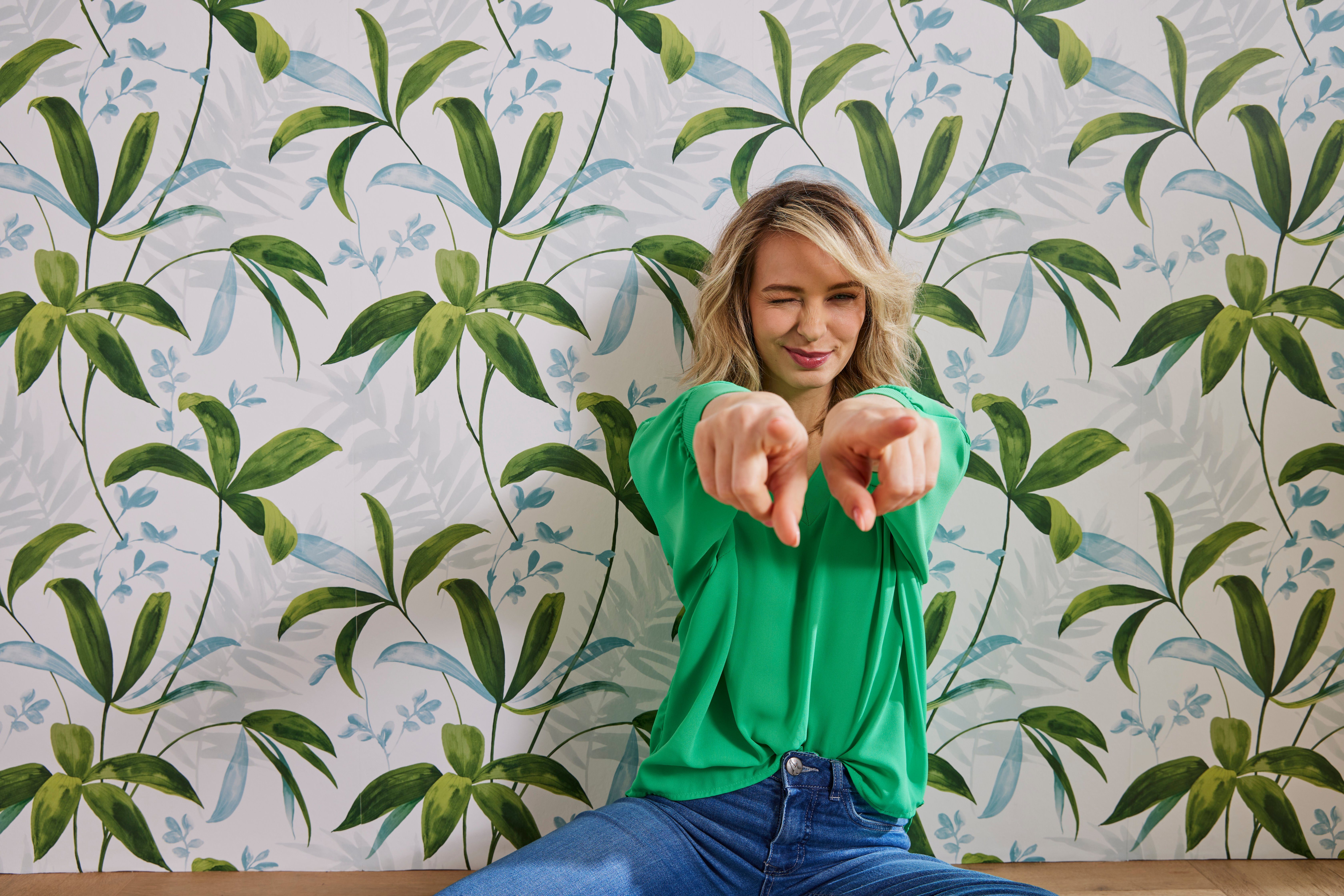 heine Blouse met lange mouwen