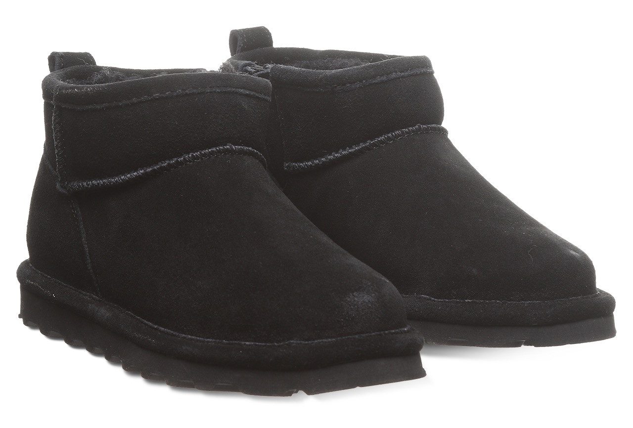 Bearpaw Winterlaarzen SHORTY YOUTH winterlaarzen, instaplaarzen, kinderschoenen met schapenwol