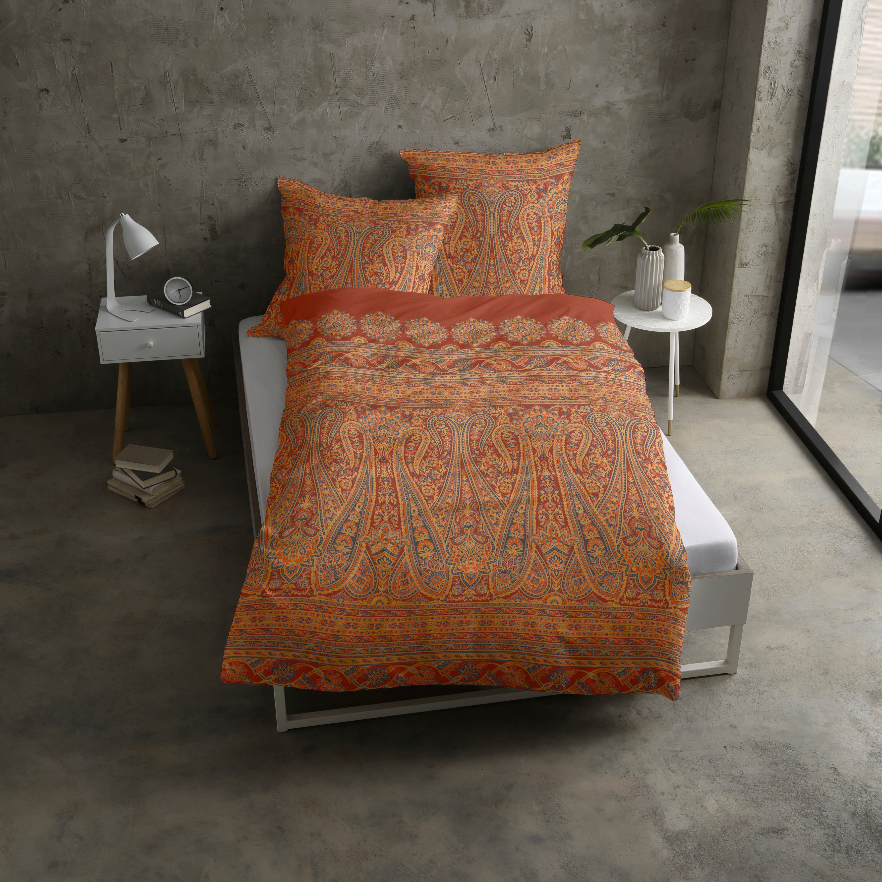 CASATEX Overtrekset Kirana oosterse, exclusieve borden en ornamenten