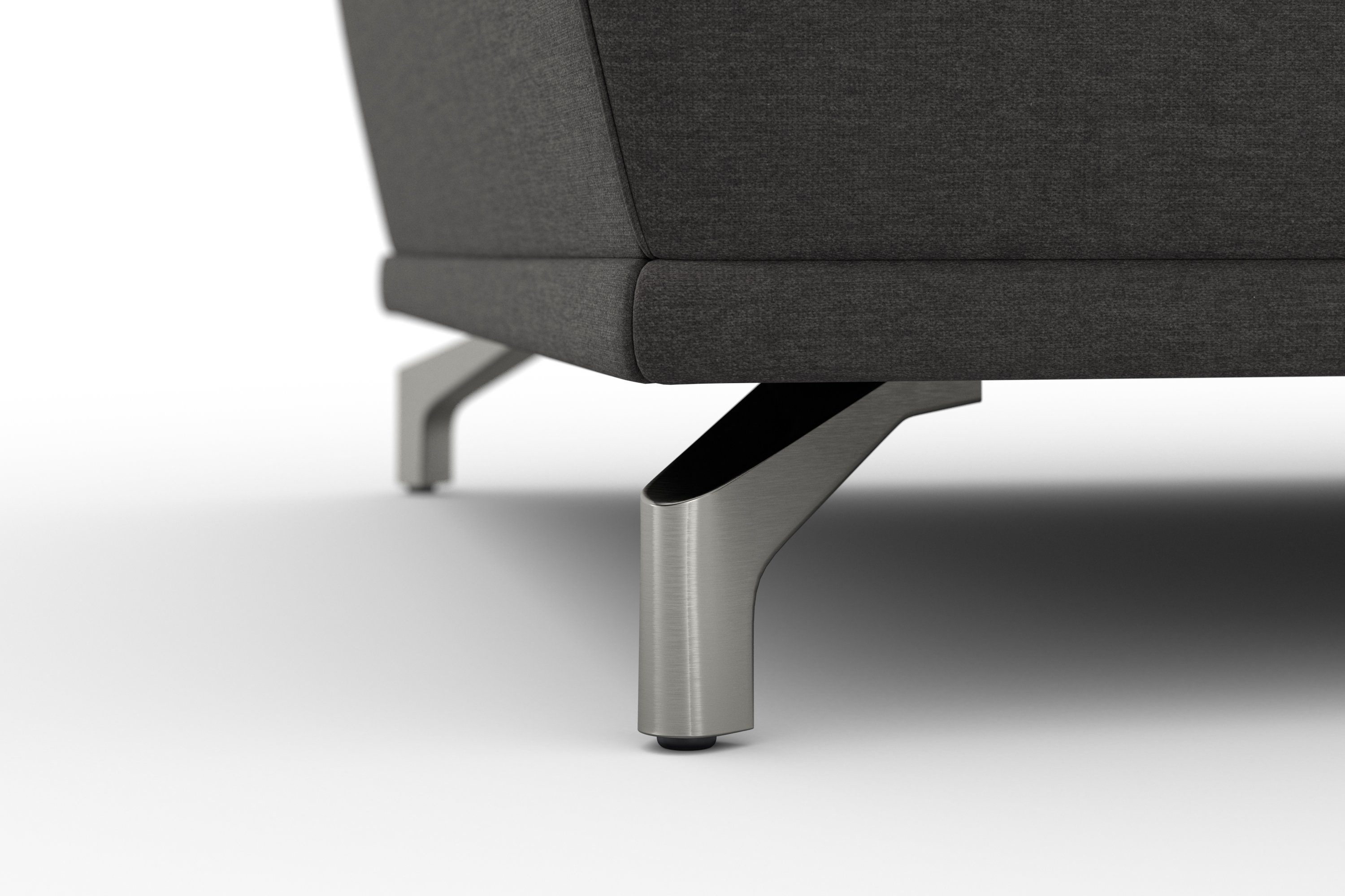 sit&more Hoekbank Cabrio L-vorm, met zitdiepteverstelling, arm- en hoofdsteunverstelling