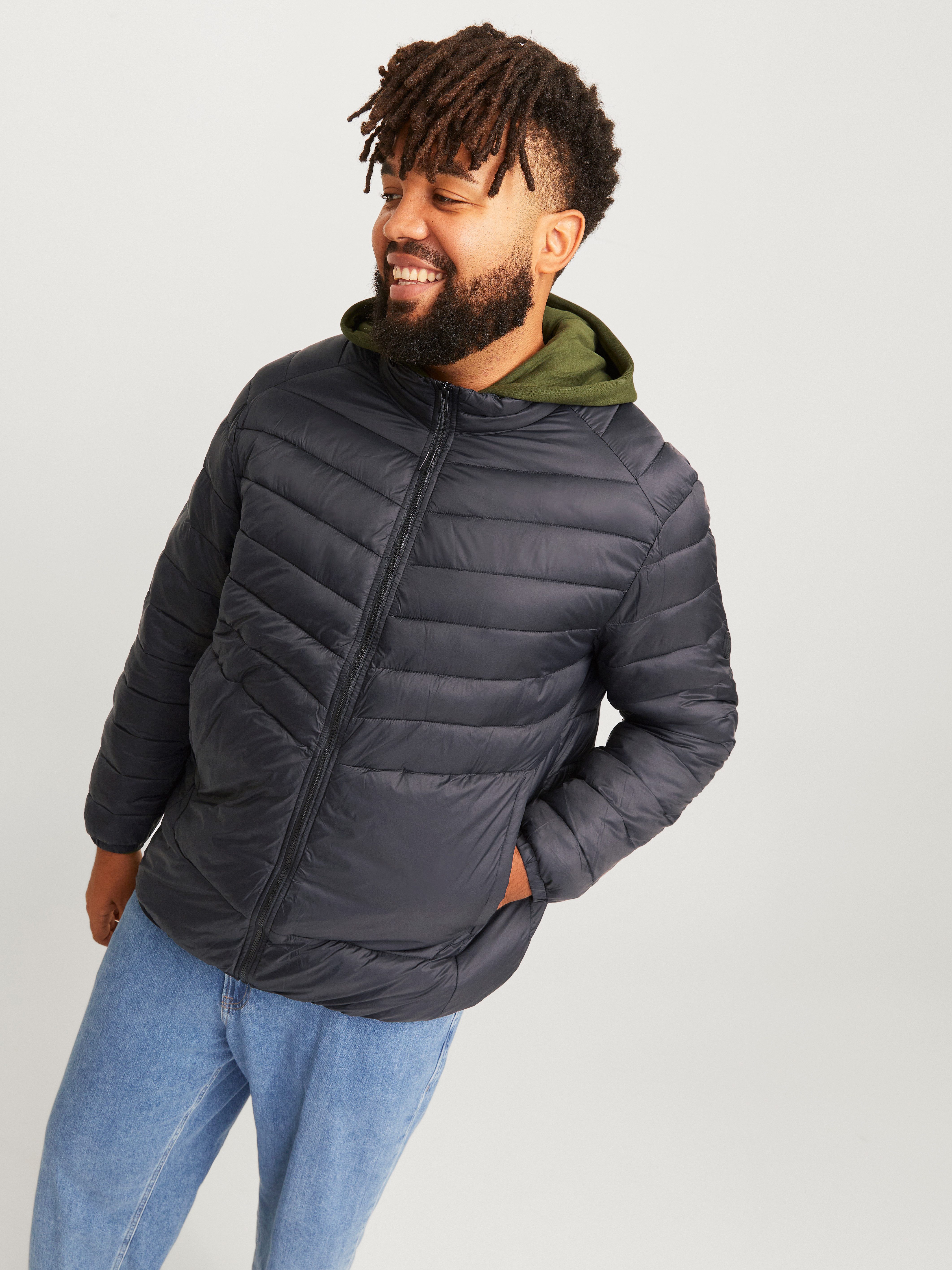 Jack & Jones PlusSize Gewatteerde jas JJESPRINT PUFFER COLLAR NOOS PLS