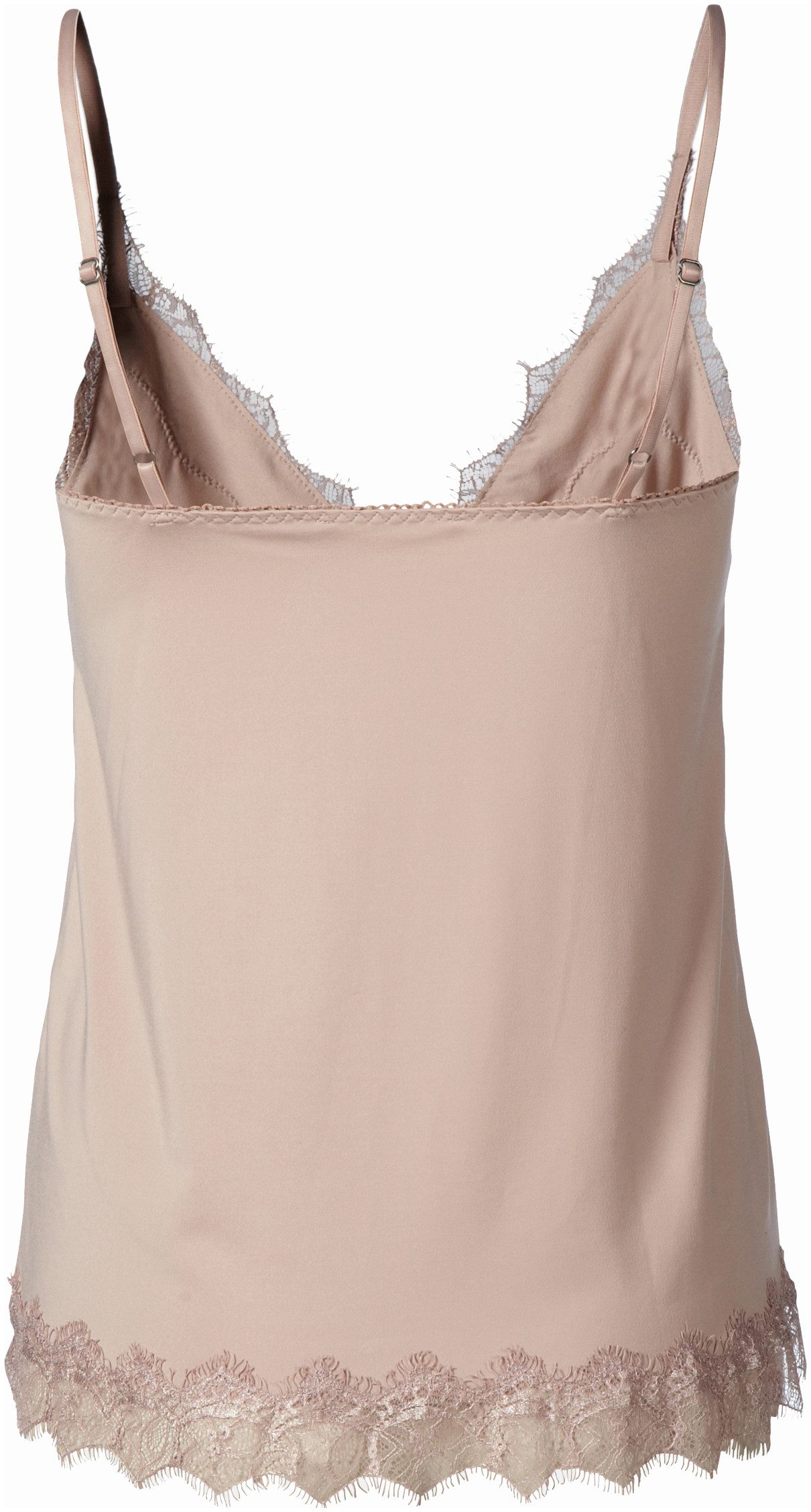 rosemunde Hemd Billie Strap Top prachtige vintage kanten afwerking aan de halslijn en zoom