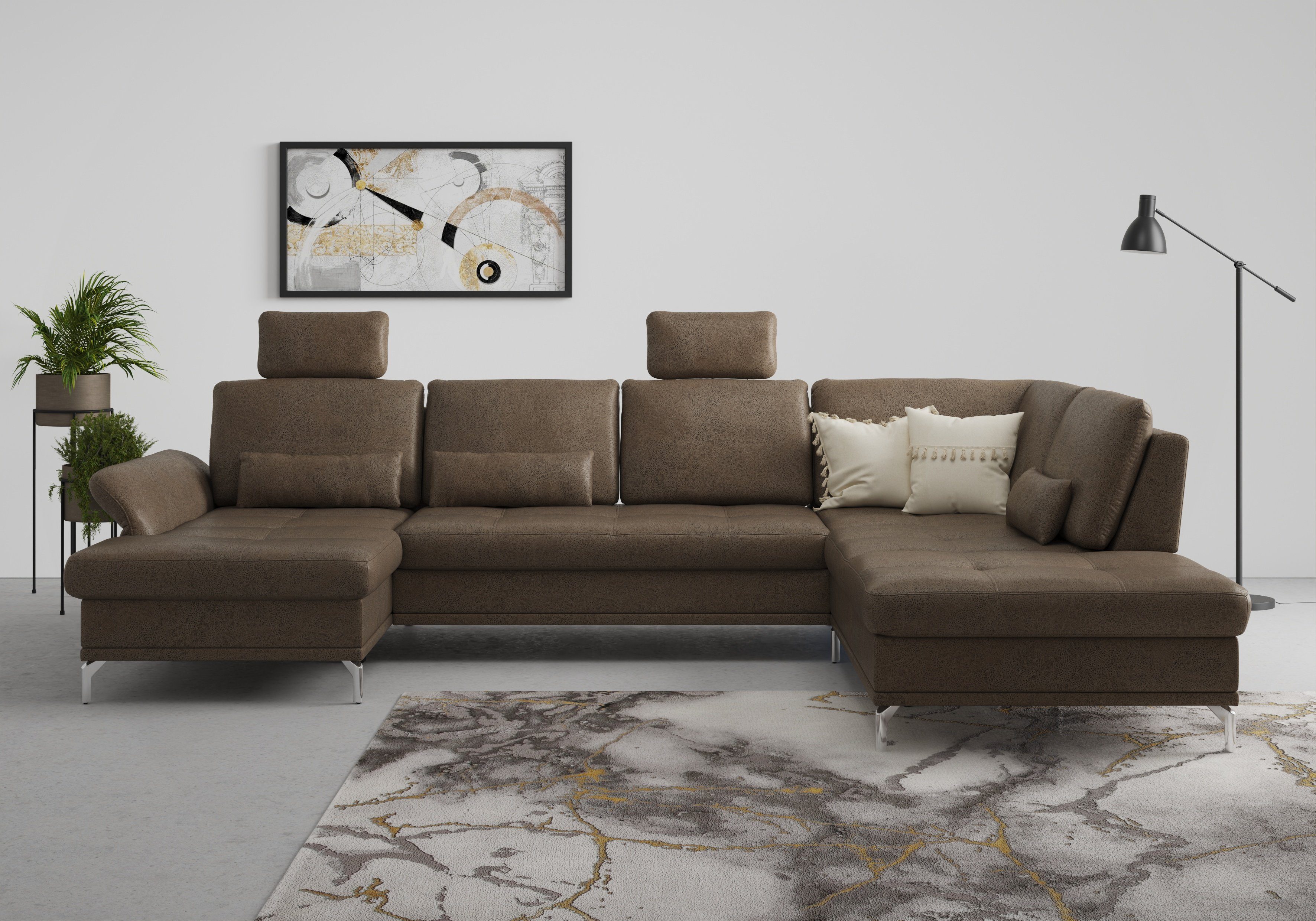 INOSIGN Hoofdsteun Palm Beach ook in de bekleding easy clean - eenvoudig met water te reinigen