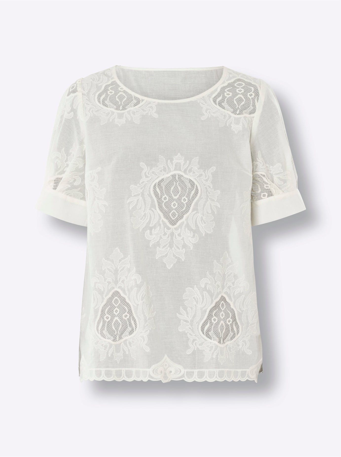heine Blouse met korte mouwen