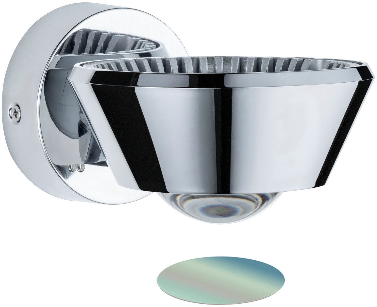 Paulmann Led-wandlamp Sabik Sabik IP44 9 / 1x4W, LED-module (1 stuk)