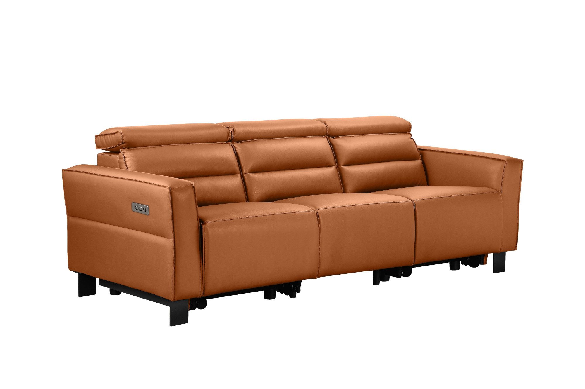 Places of Style 3-zitsbank Carpari, 224 cm, handmatige of elektrische relaxfunctie in 2 zitplaatsen
