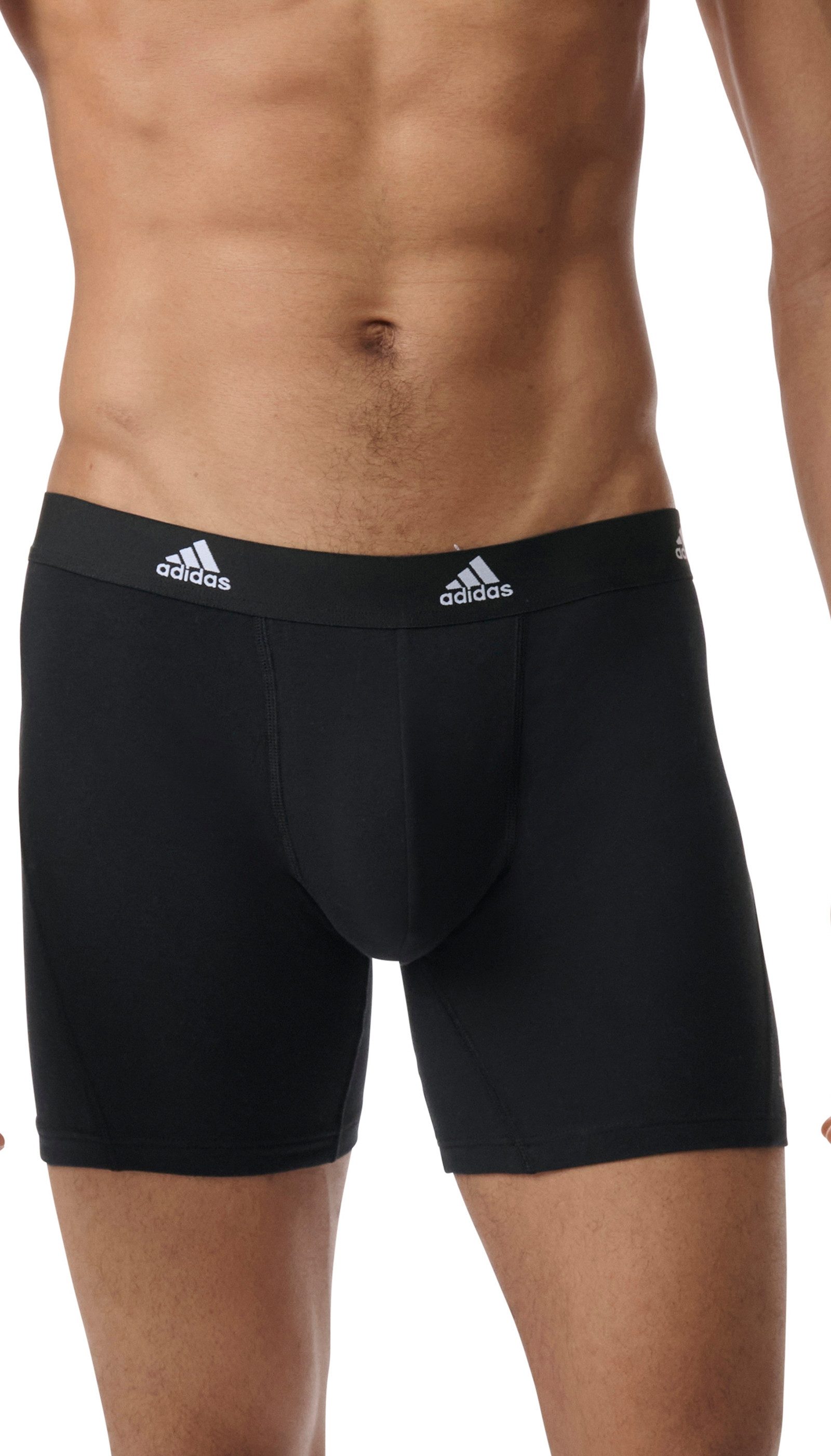 adidas Sportswear Boxershort "Active Flex Cotton" Real Cool Cotton™ snel drogen & vochtabsorberend (Set van 3)