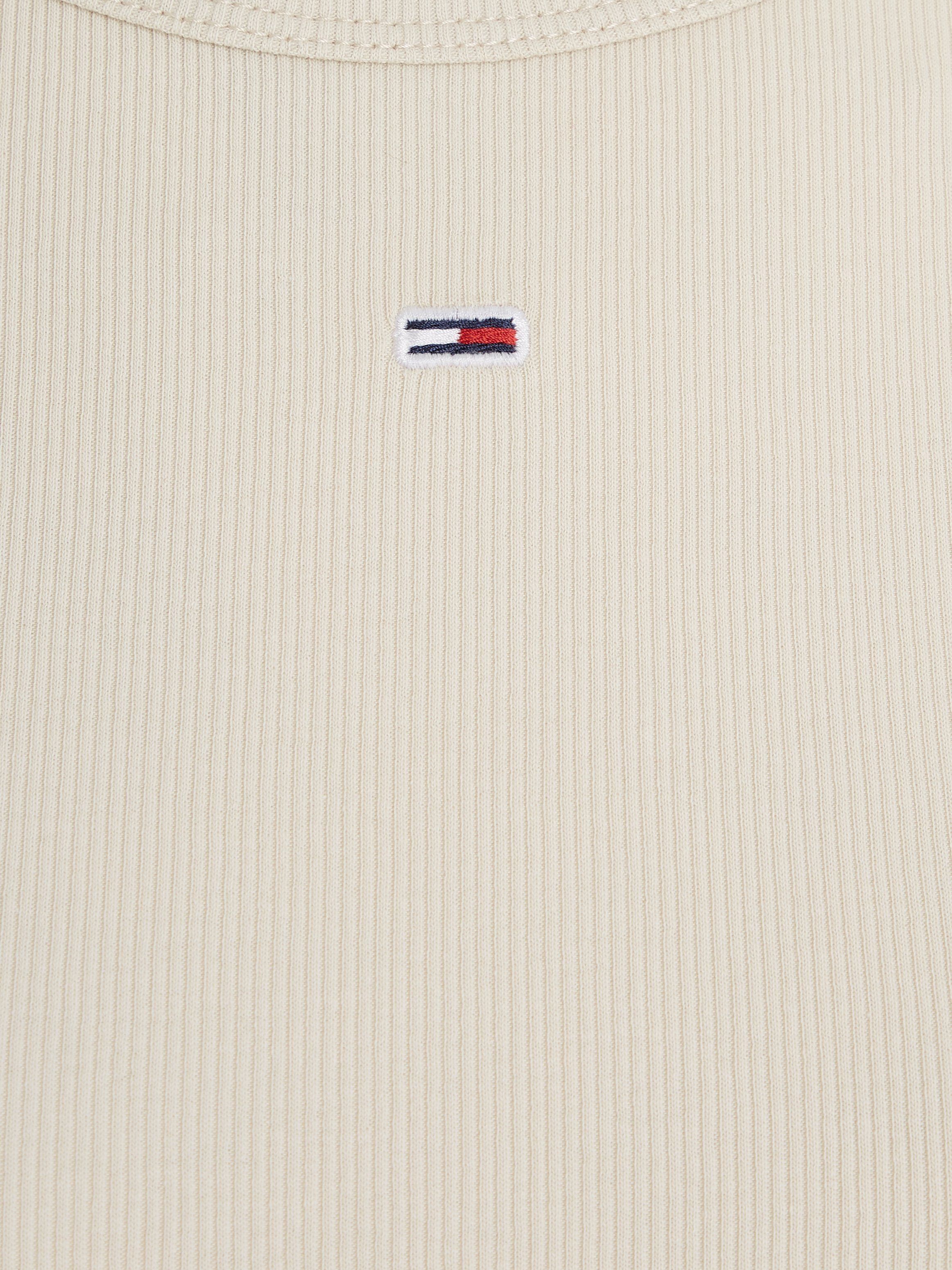 TOMMY JEANS T-shirt TJW SLIM ESSENTIAL RIB SS