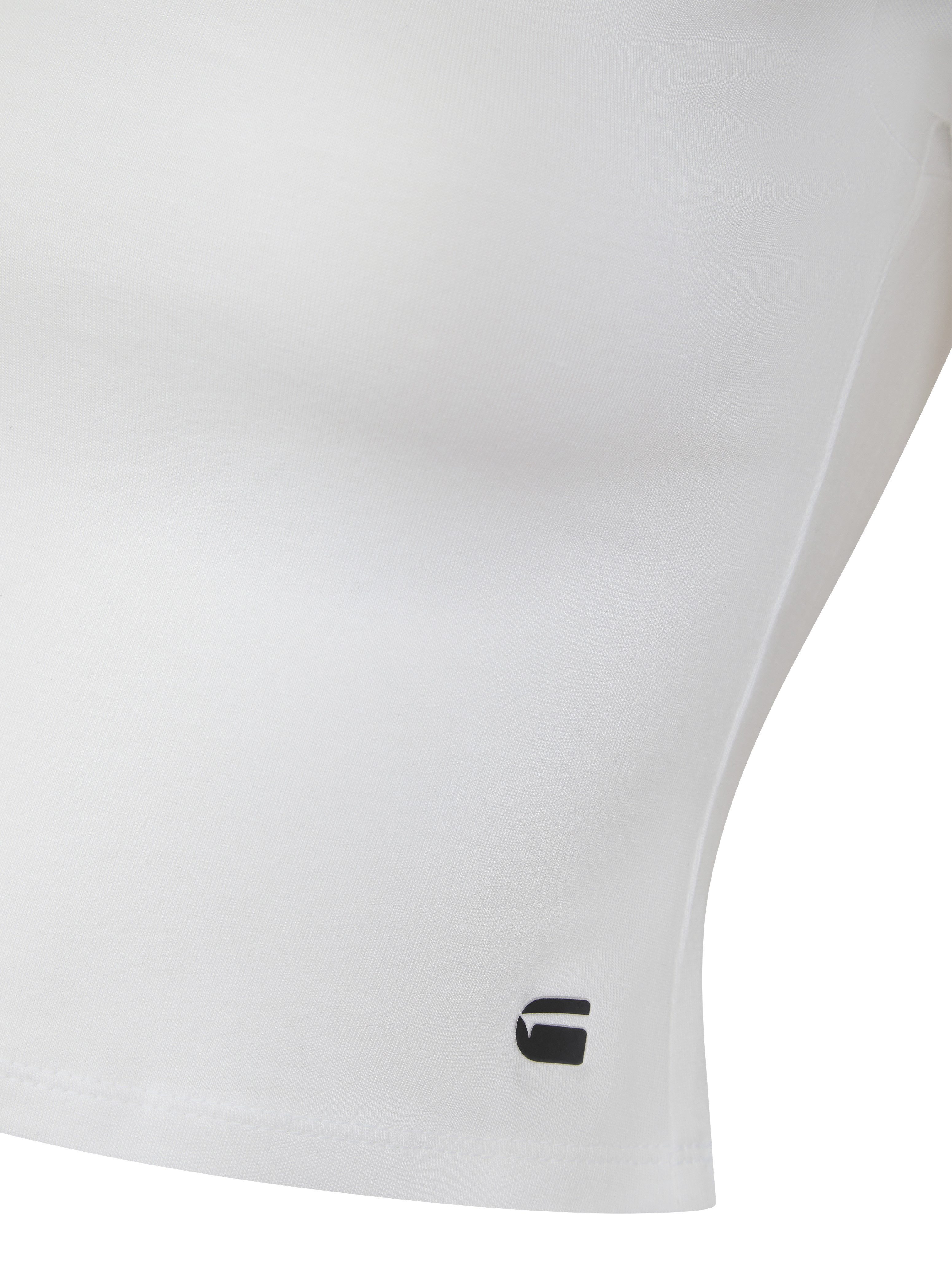 G-Star RAW T-shirt SERPENTINE, 3 PACK BABY TEES met ronde hals, figuuraccentuerend (set, 3-delig)