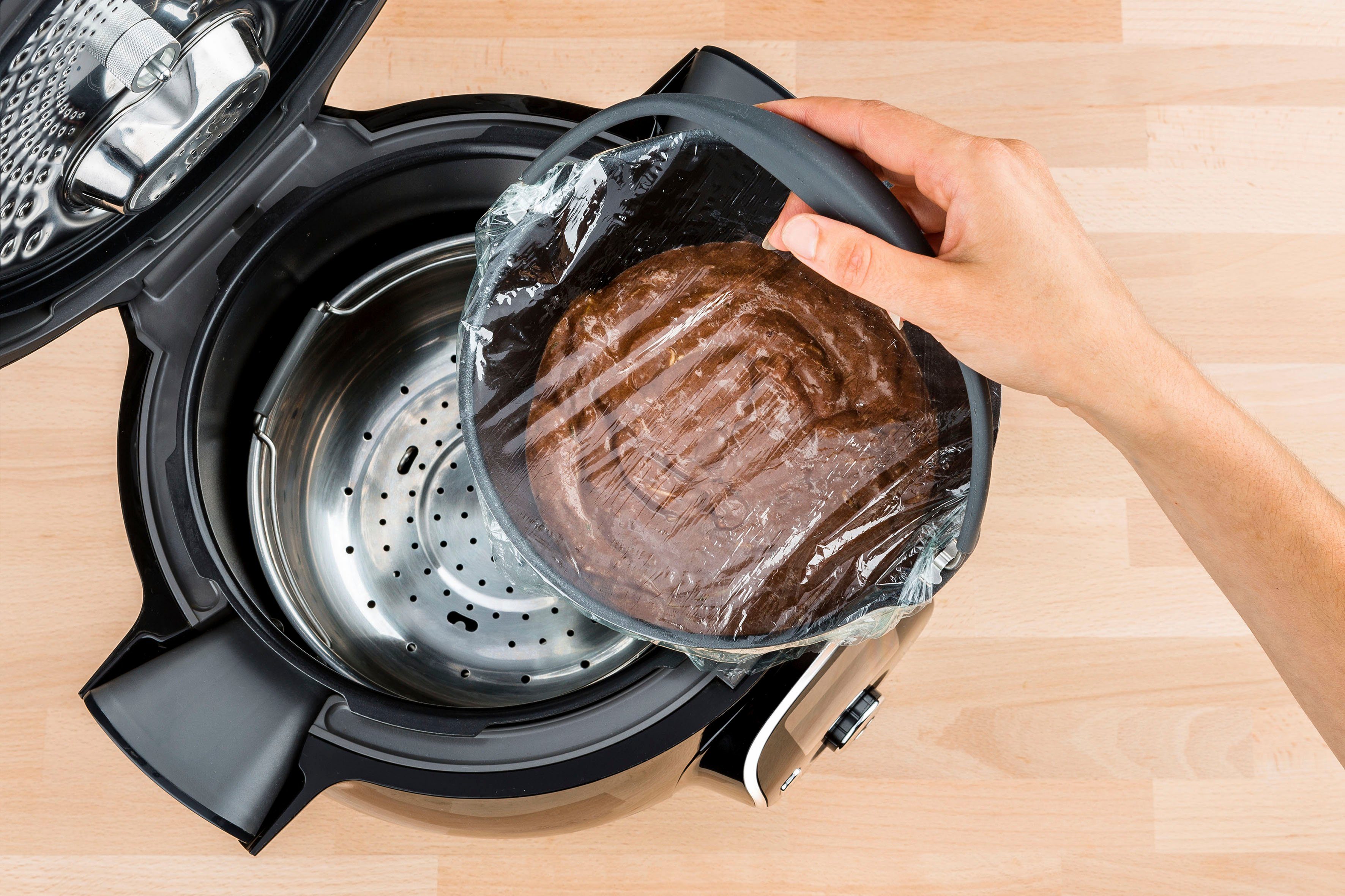 Krups Bakinzet Taartvorm XA6090 ø 18 cm, antiaanbaklaag, geschikt voor de vaatwasser, siliconen greep (1-delig)