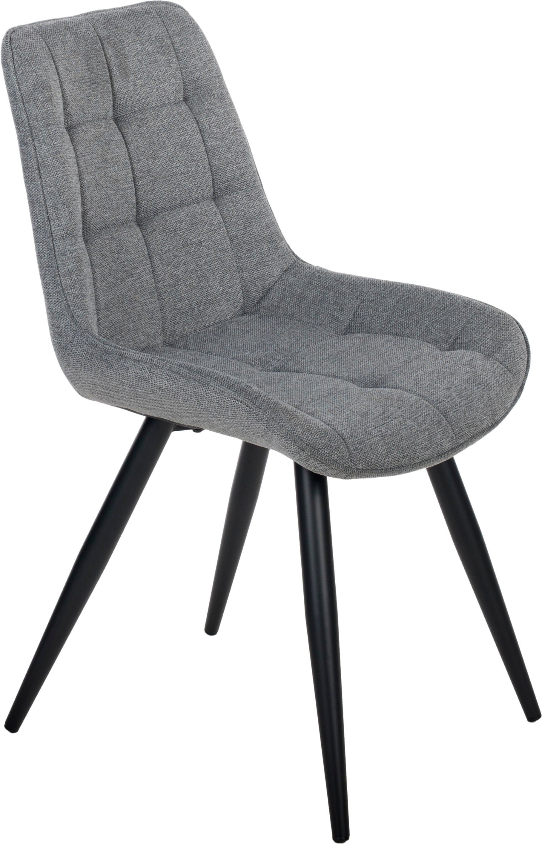 Duo Collection Eetkamerstoel Iris eetkamerstoel, set van 4 robuuste bekleding, gestikte bekleding, tot 110 kg belastbaar (set, 4 stuks)