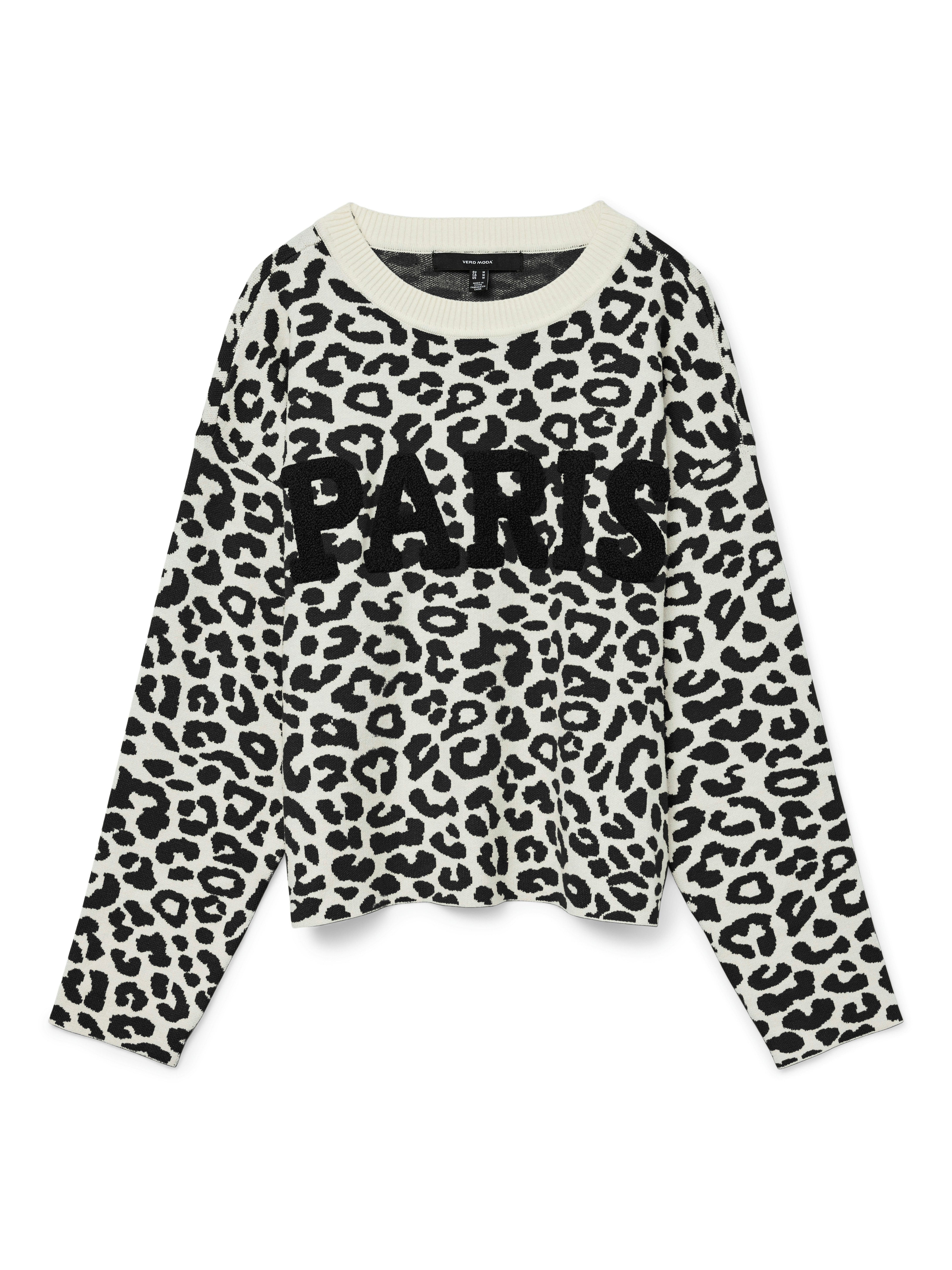 Vero Moda Gebreide trui VMTRES BIEN LS O-NECK PULLOVER