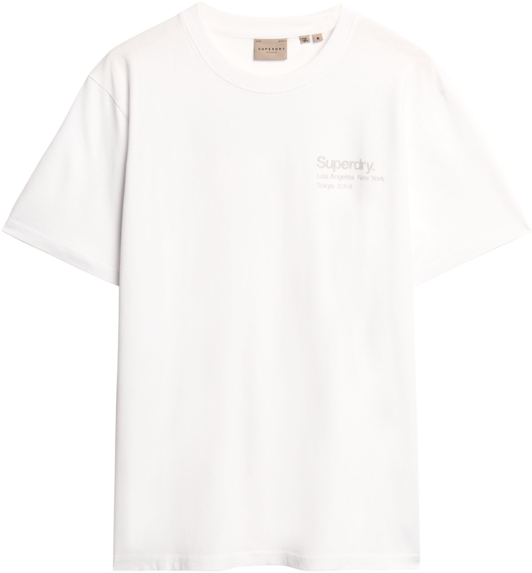 Superdry T-shirt CORE LOGO CITY LOOSE TEE