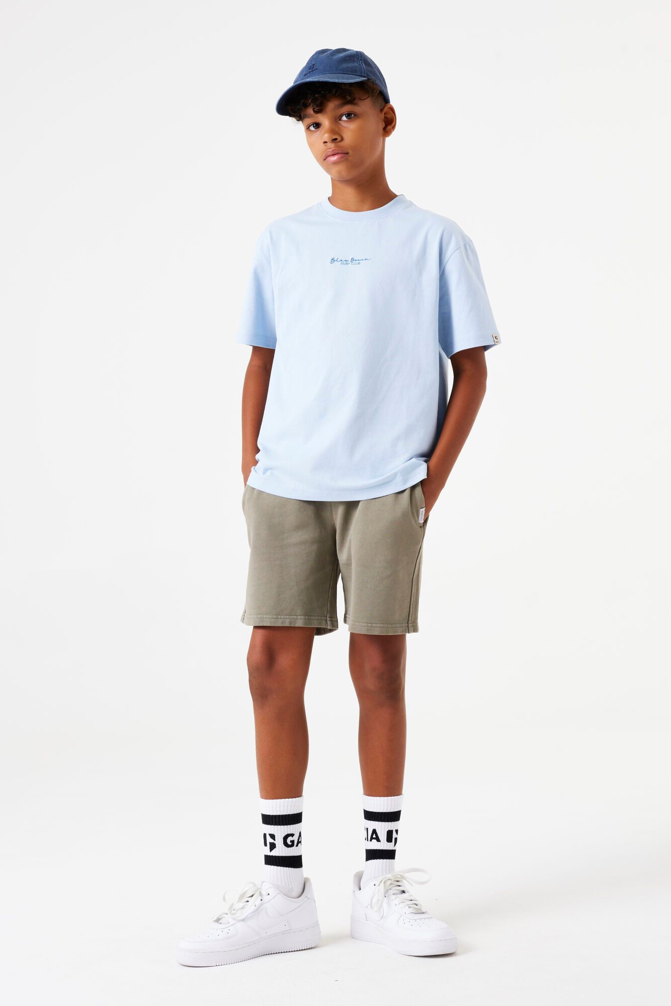 Garcia T-shirt met front- en backprint voor jongens