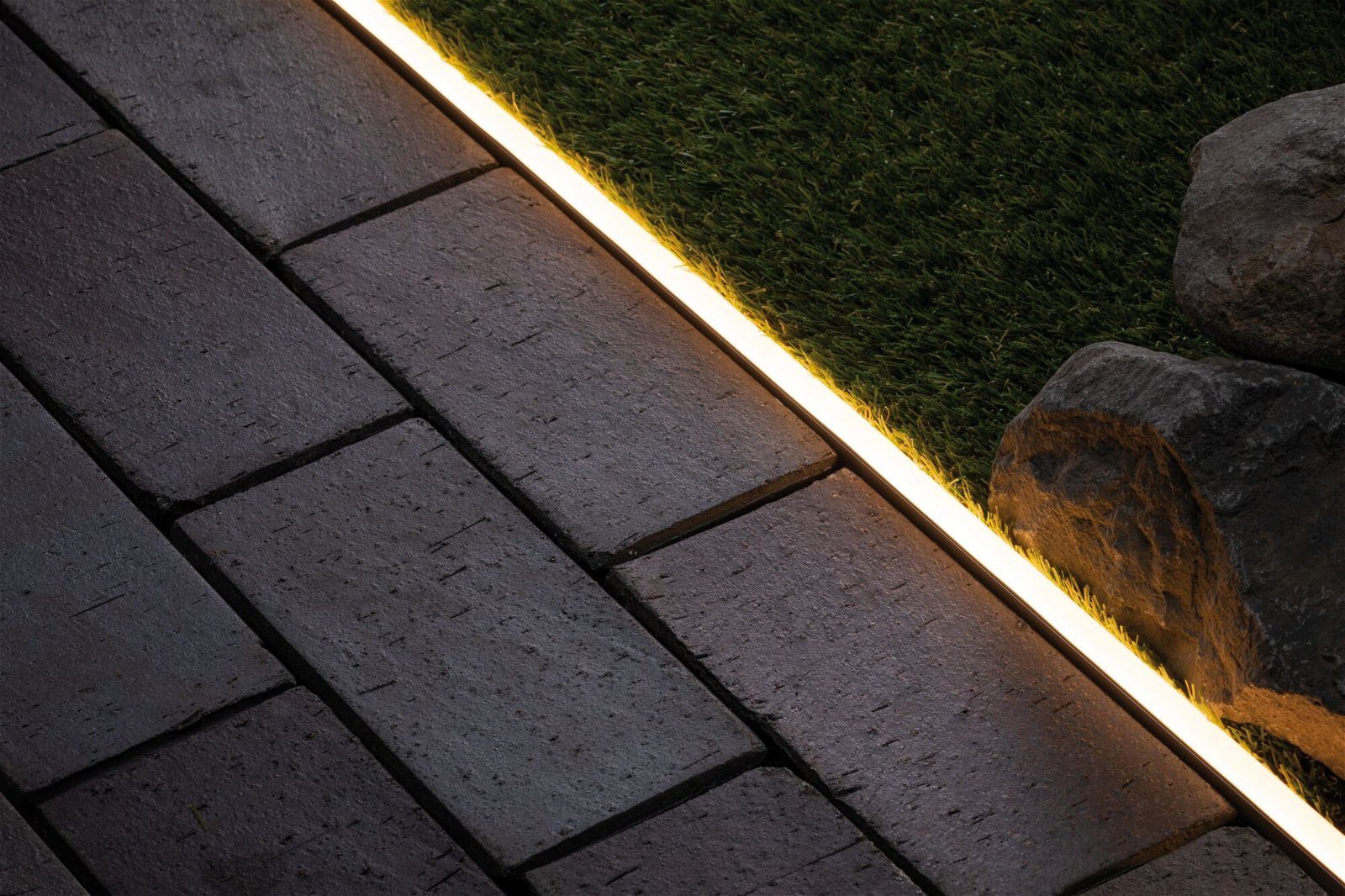 Paulmann Tuinlamp Plug & Shine LED Strip Profiel Warmwit Aluminiumprofiel 1m (1 stuk)