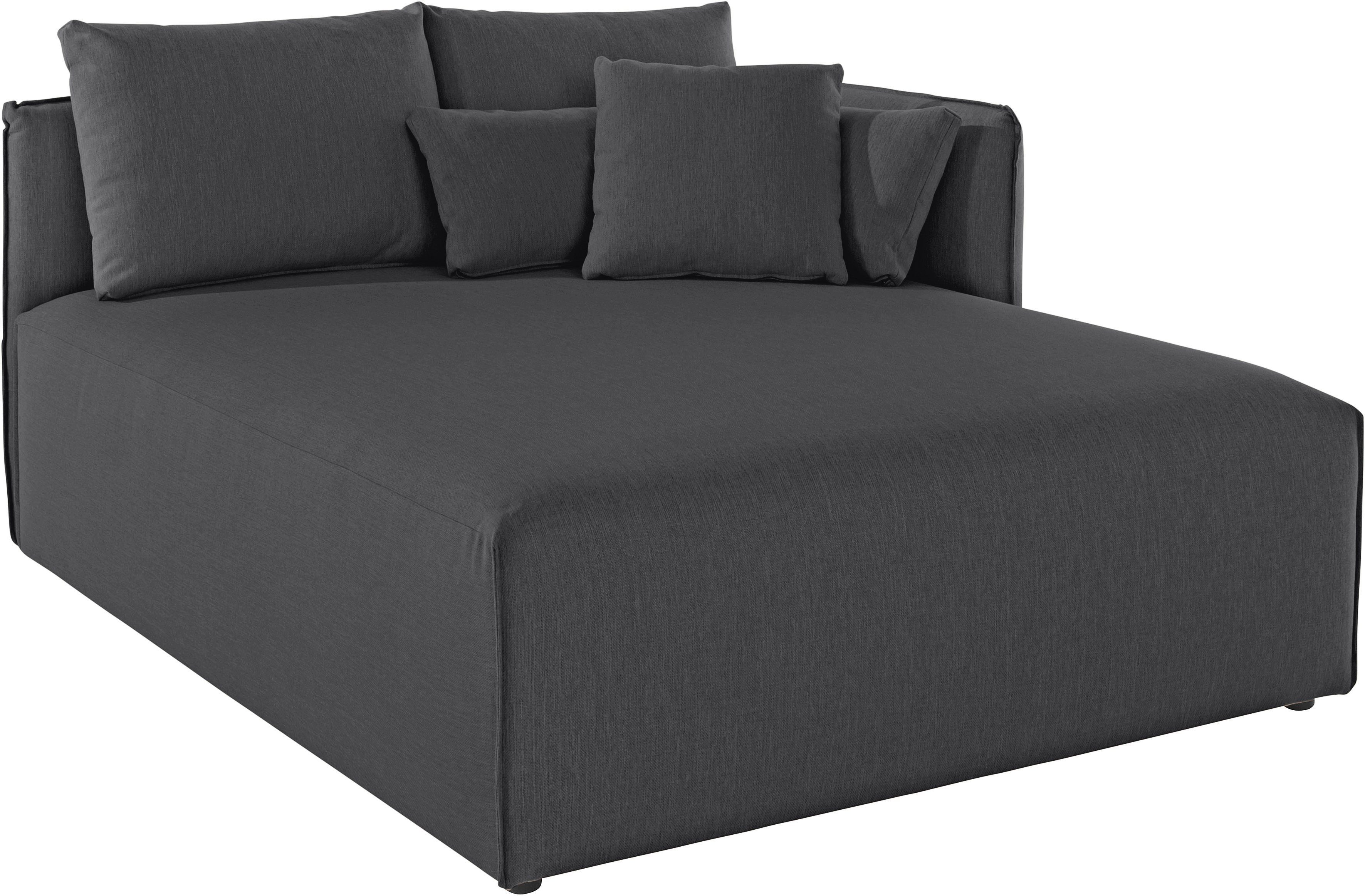 andas Ottomane Nöre Lounge-module - om zelf samen te stellen, breedte 138 cm, diepte 168 cm