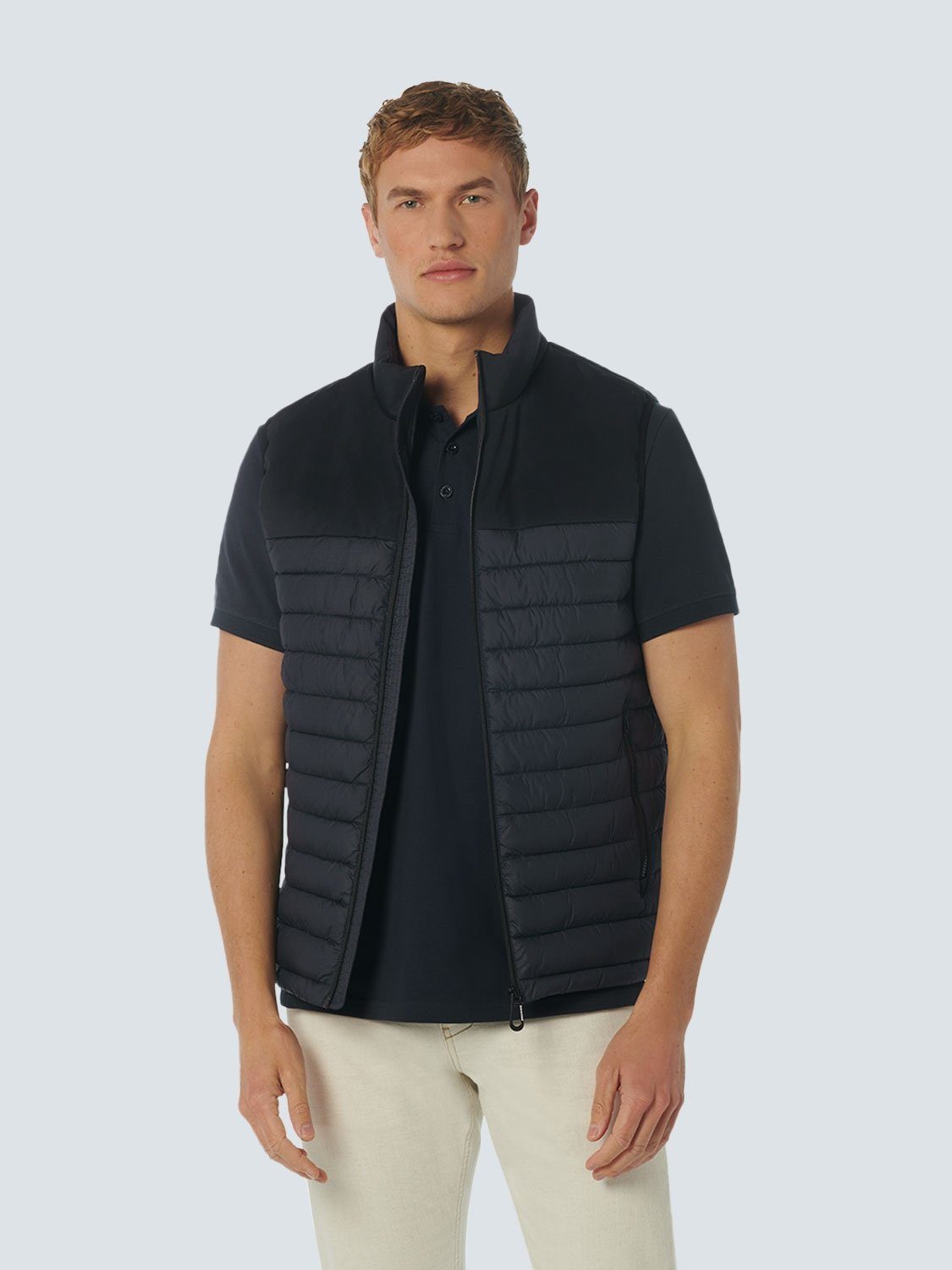 NO EXCESS Bodywarmer heren bodywarmers maat S blauw