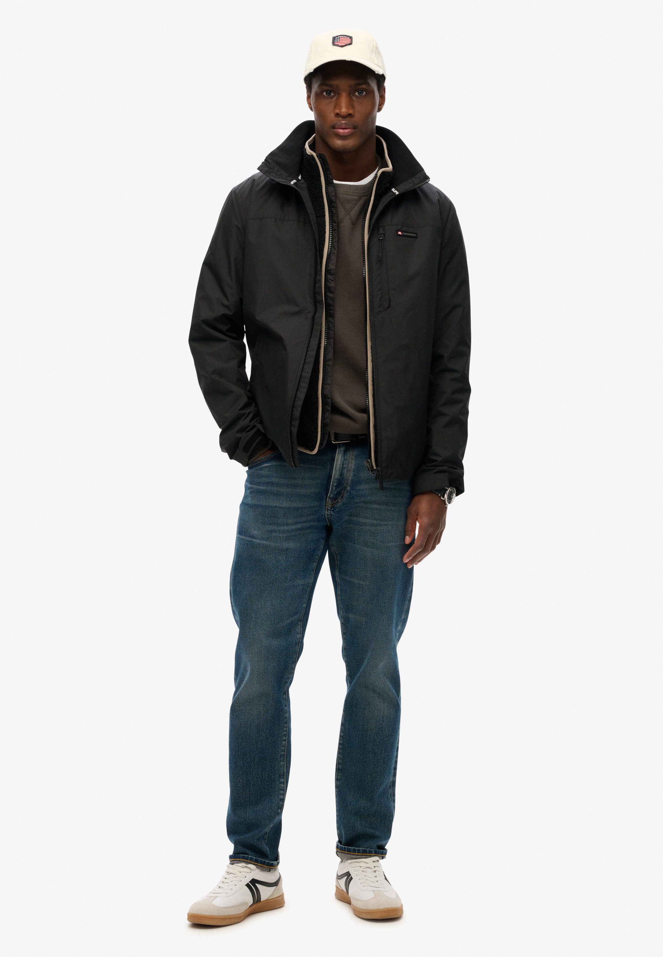 Superdry Outdoorjack NON HOOD LOGO WINDBREAKER