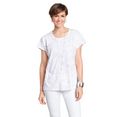 classic basics shirt met korte mouwen shirt (1-delig) wit