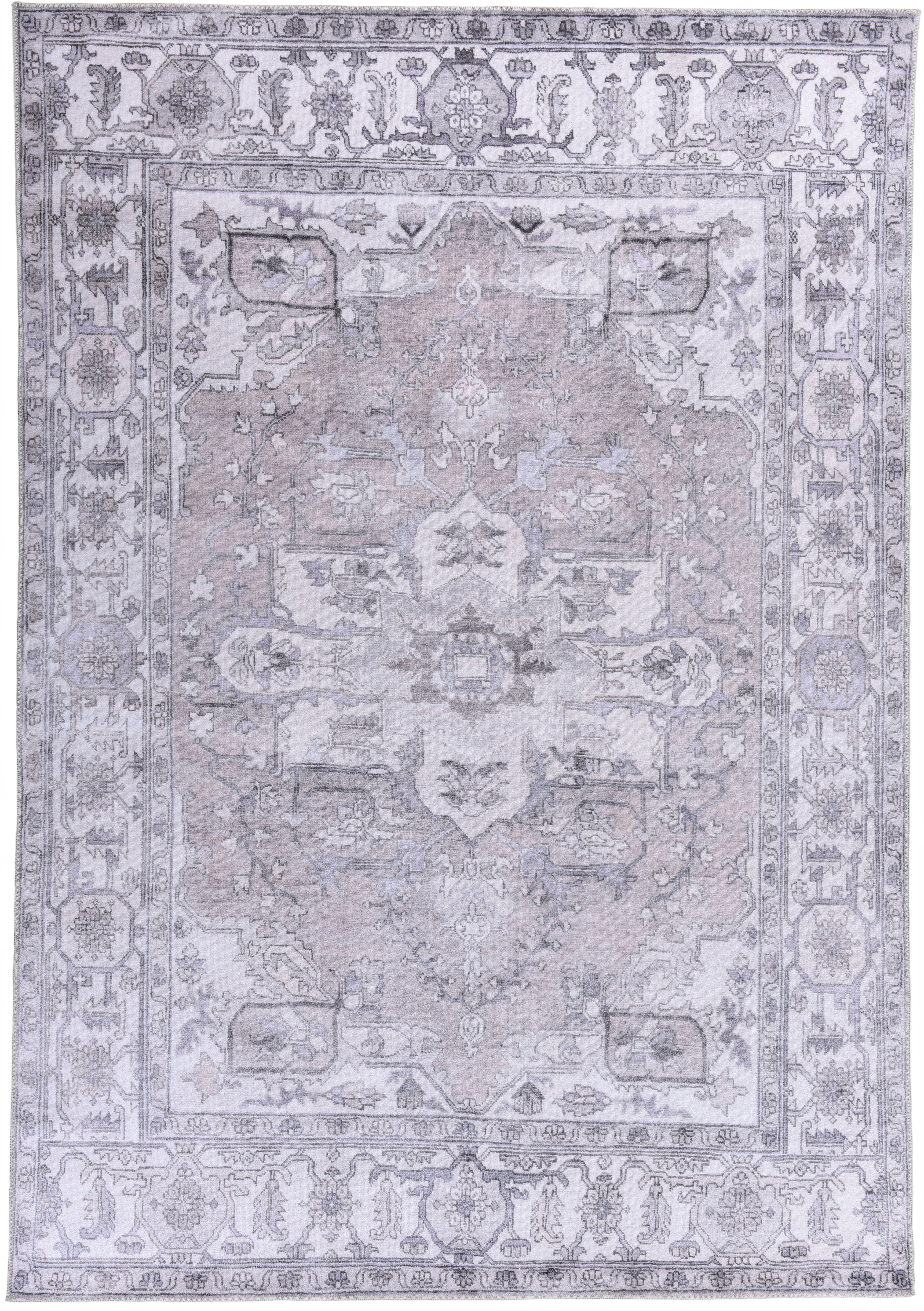 Gino Falcone Vloerkleed Adara GF 121 Platweefsel, oriënt-look, vintage-design, wasbaar