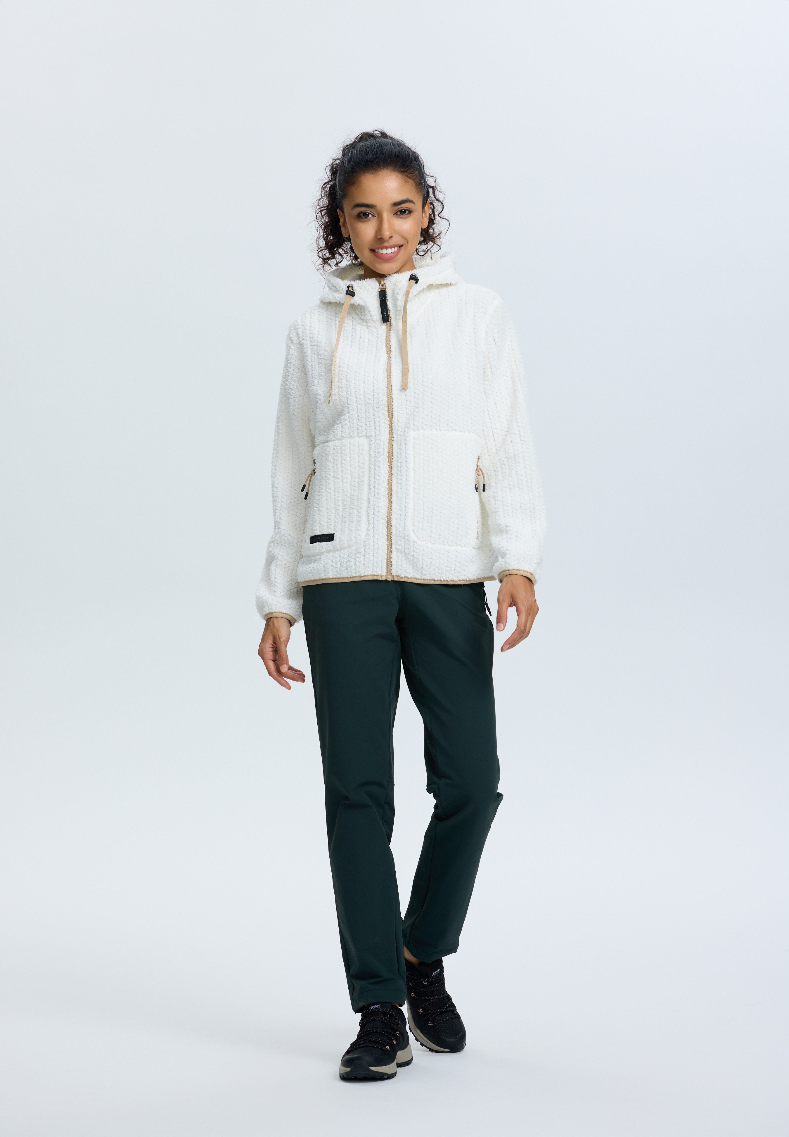 Icepeak Gebreid fleecejack ICEPEAK AALET
