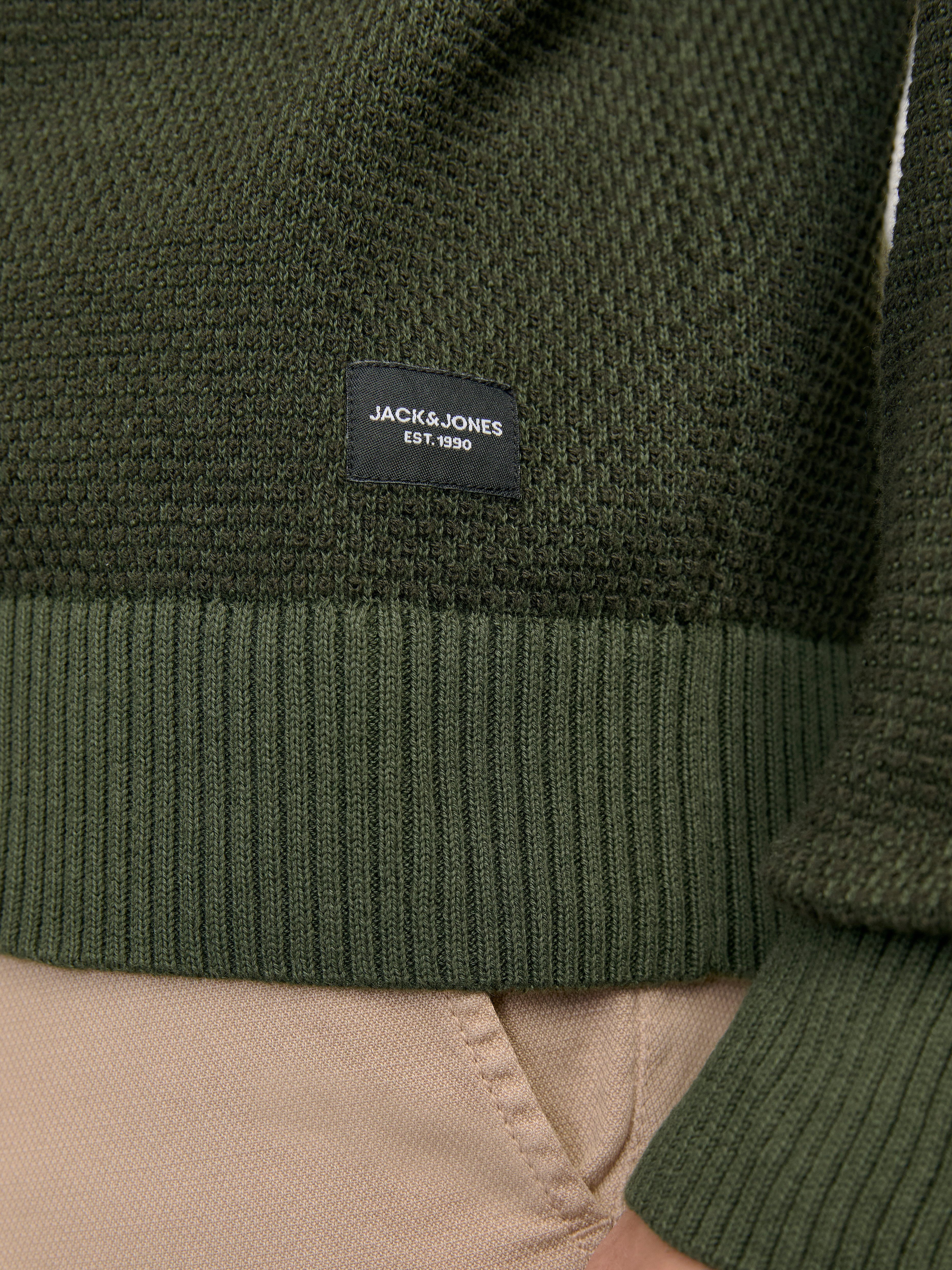 Jack & Jones Trui met ronde hals JJEGLOBE KNIT CREW NECK NOOS