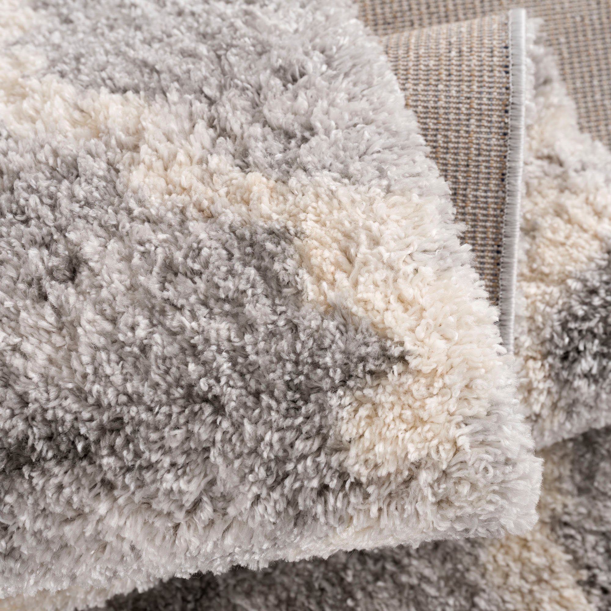 SANAT HALI Hoogpolig vloerkleed Versay 1550 Woonkamer, lange pool, shaggy-vloerkleed