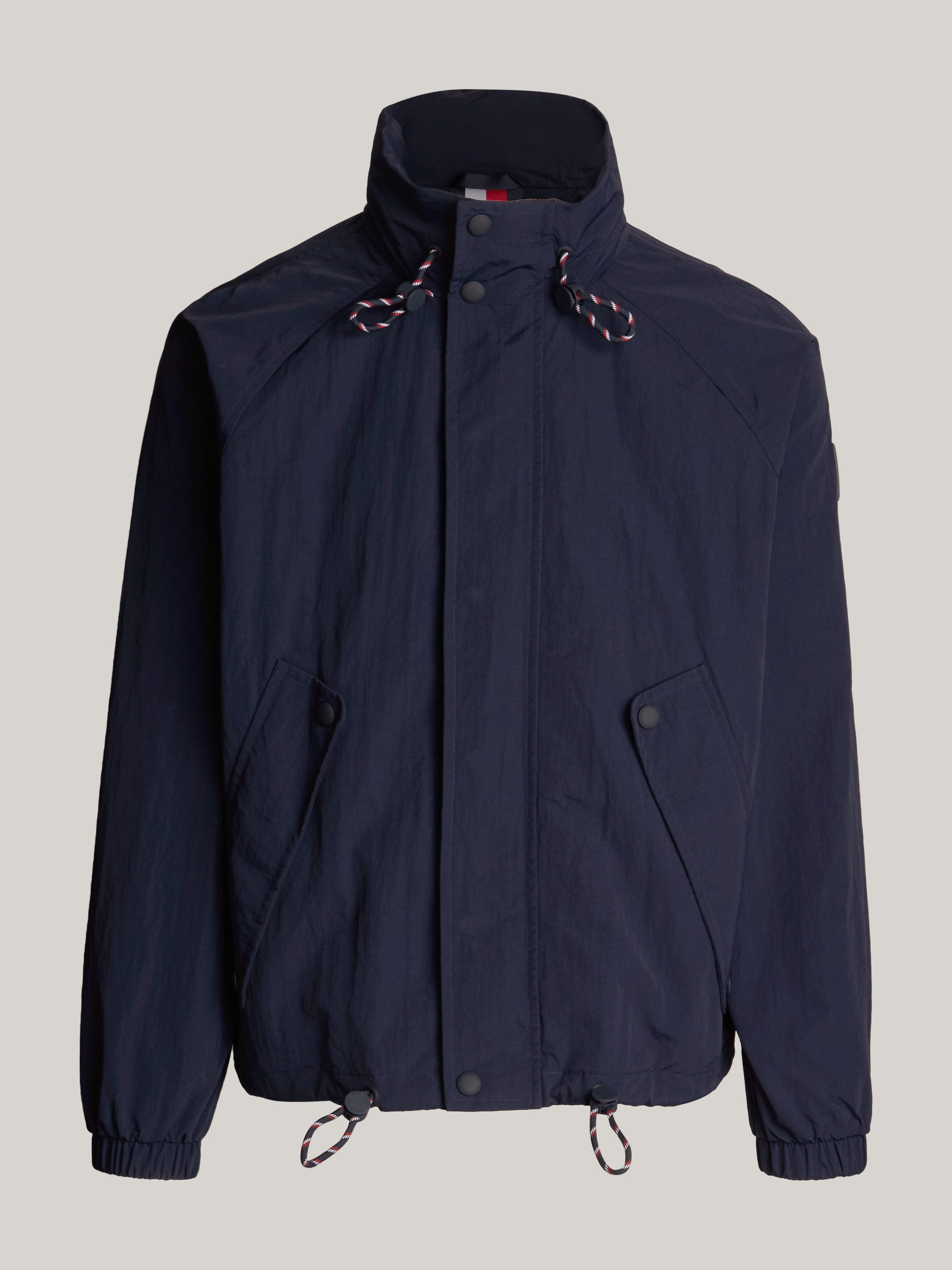 Tommy Hilfiger Blouson REGATTA JACKET waterafstotend hoog gesloten met opbergbare capuchon