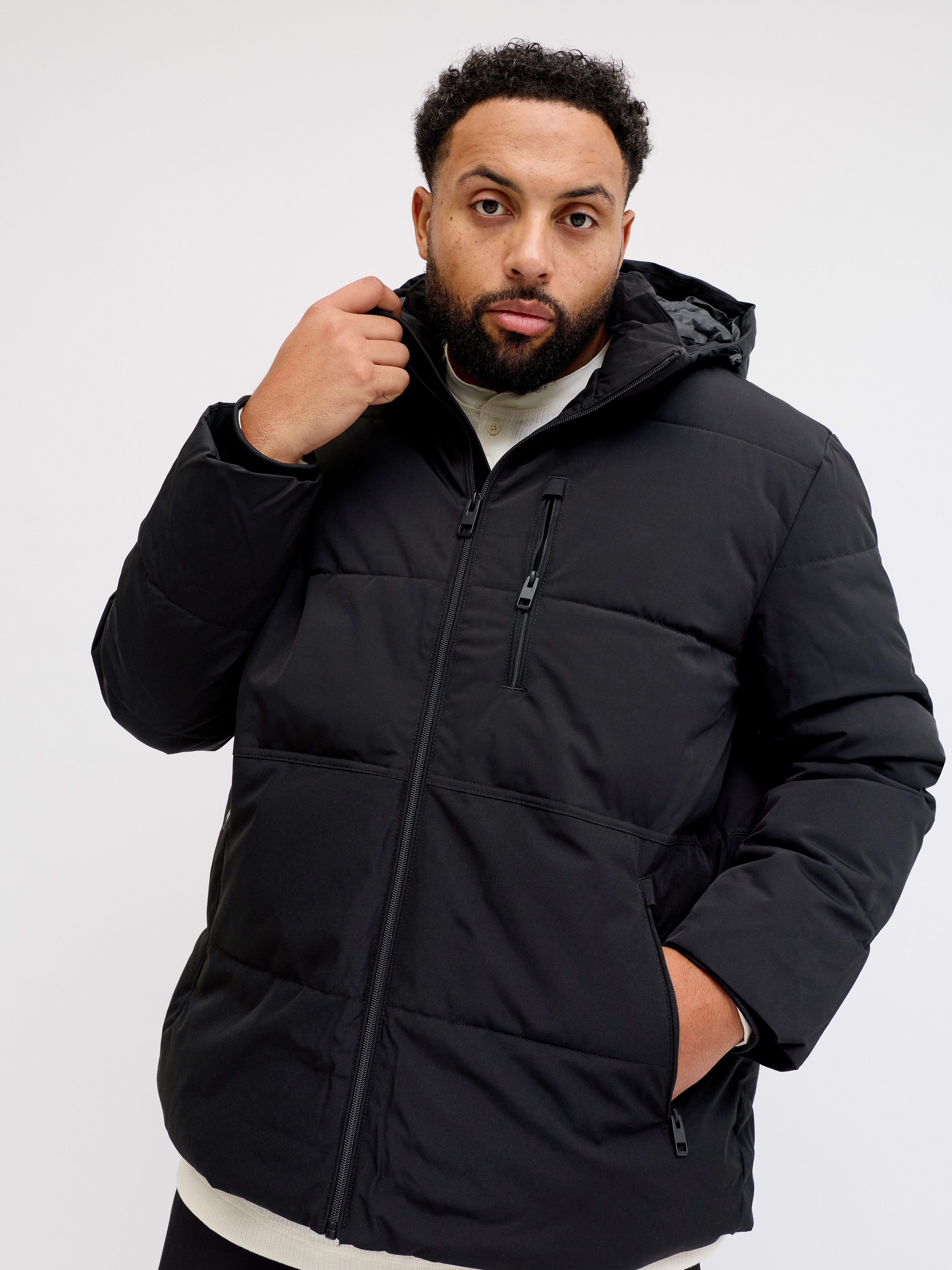 Jack & Jones PlusSize Gewatteerde jas JJEOWEN PUFFER SN PLS