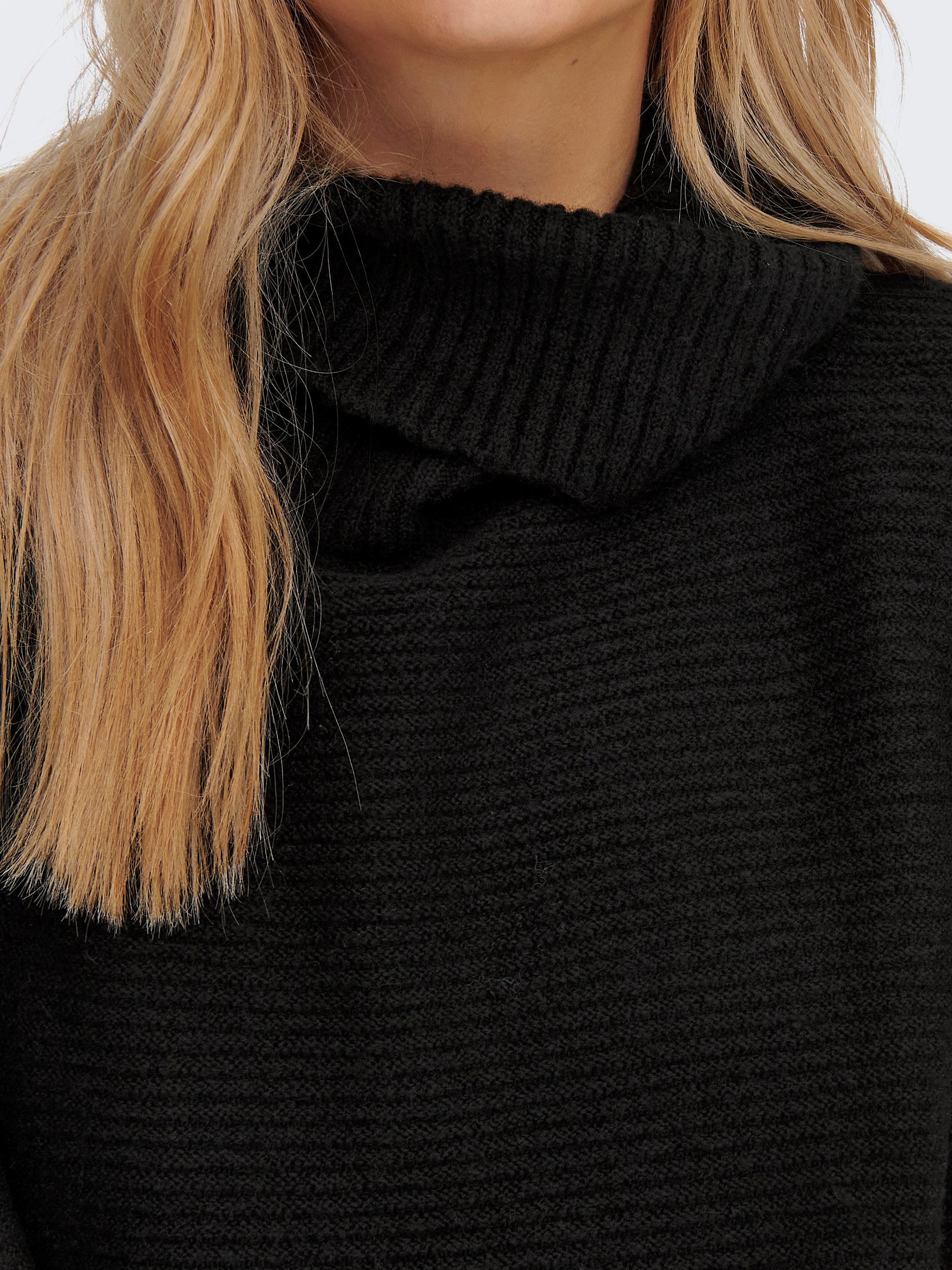 Only Gebreide poncho ONLLOVISA LIFE KNIT PONCHO ACC