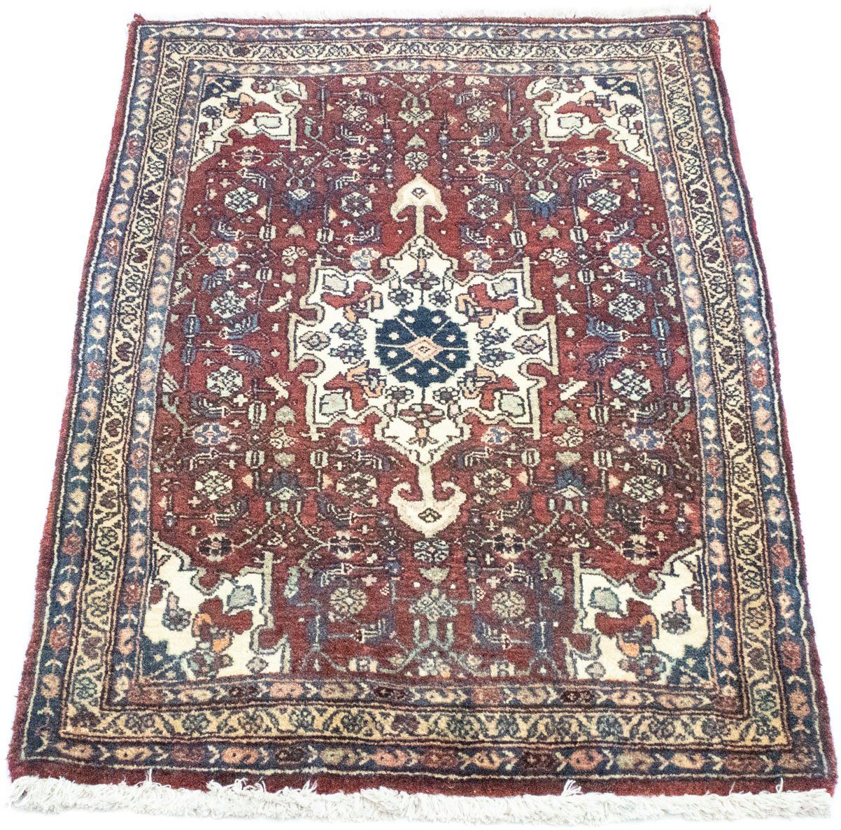 morgenland Wollen kleed Bidjar-kleed met de hand geknoopt beige