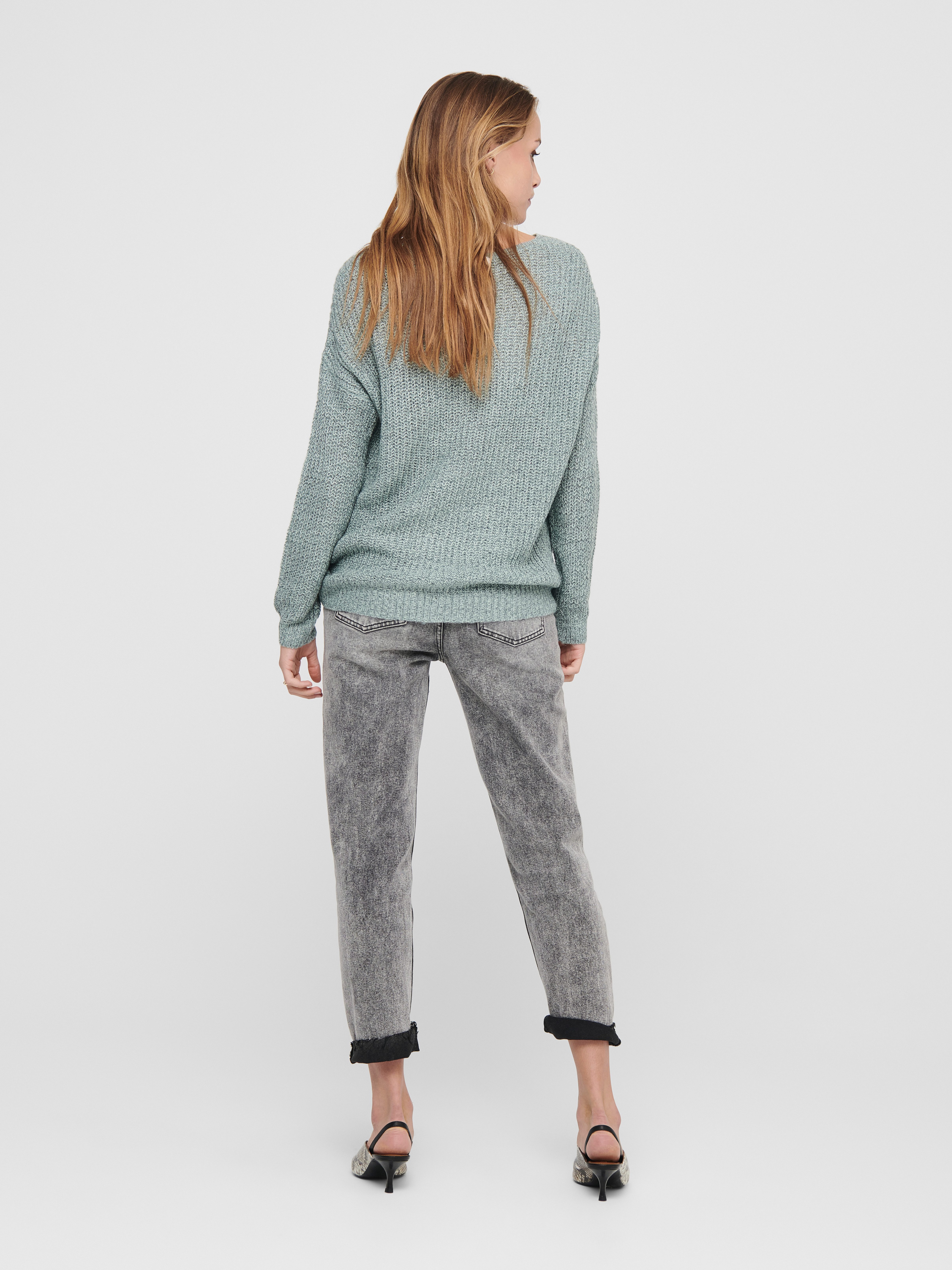 JDY Gebreide trui JDYNEW MEGAN L/S PULLOVER KNT NOOS