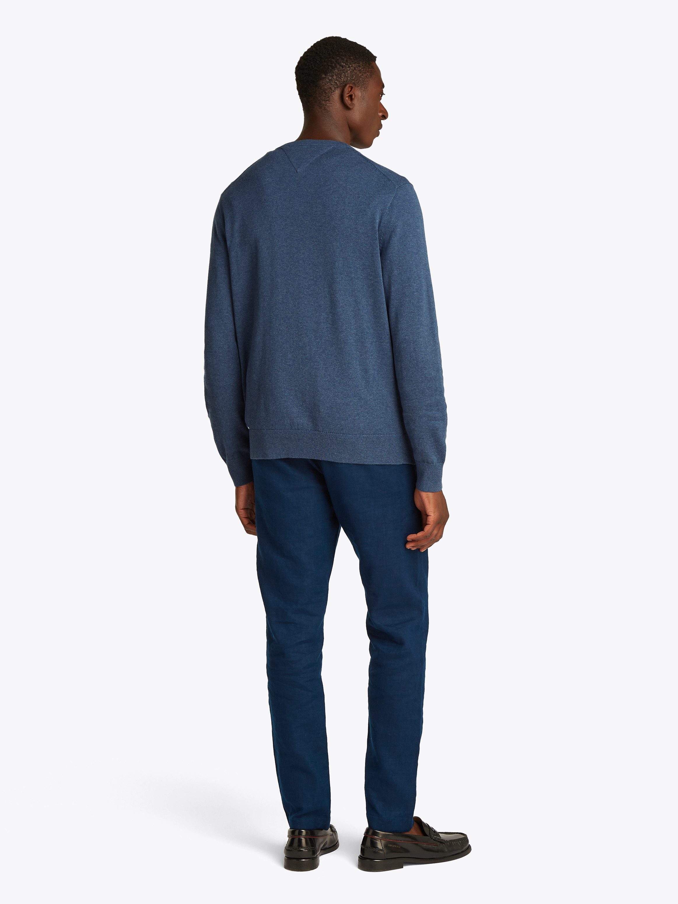 Tommy Hilfiger Gebreide trui ESSENTIAL COTTON V NECK
