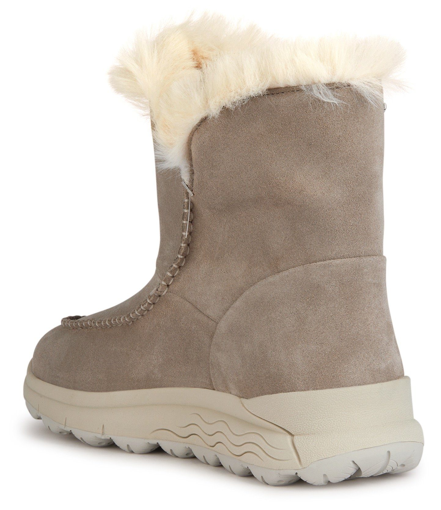 Geox Winterlaarzen D SPHERICA 4X4 B ABX sleehak, instapschoen in tex-uitvoering