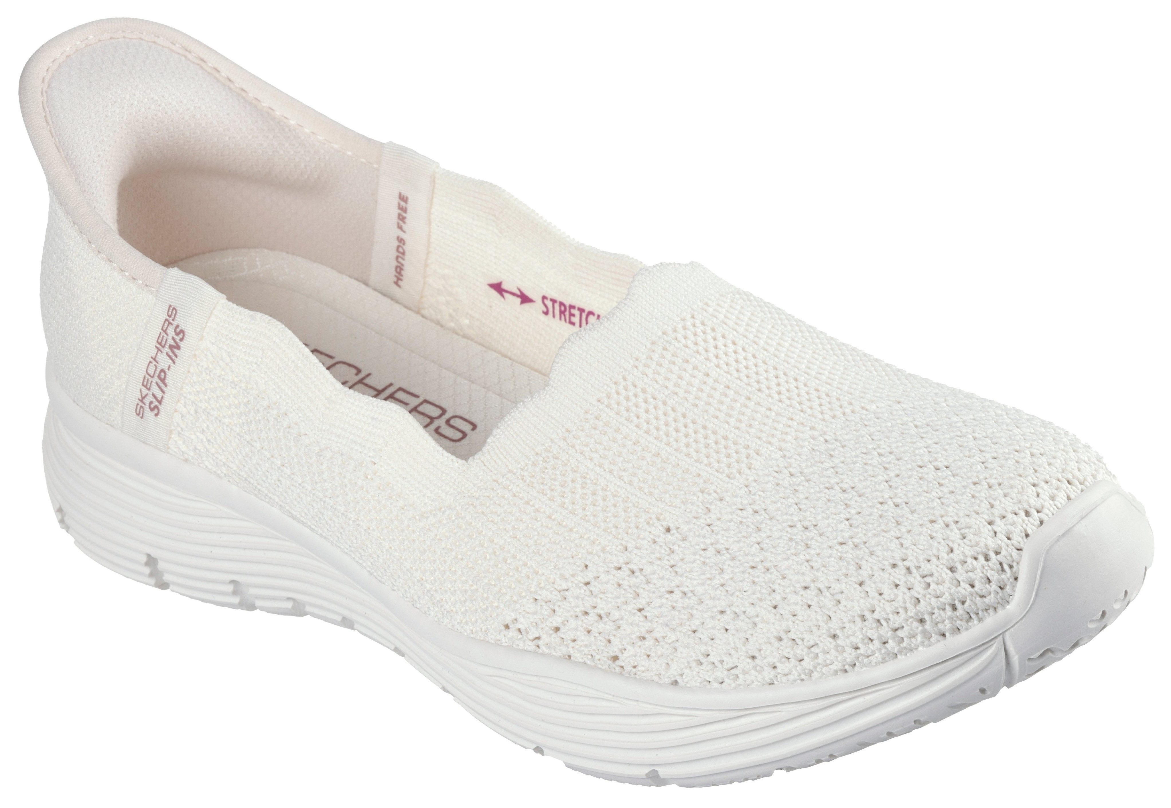 Skechers Slip-on sneakers SEAGER-BELIEVE IT dames lage sneakers maat 36 wit