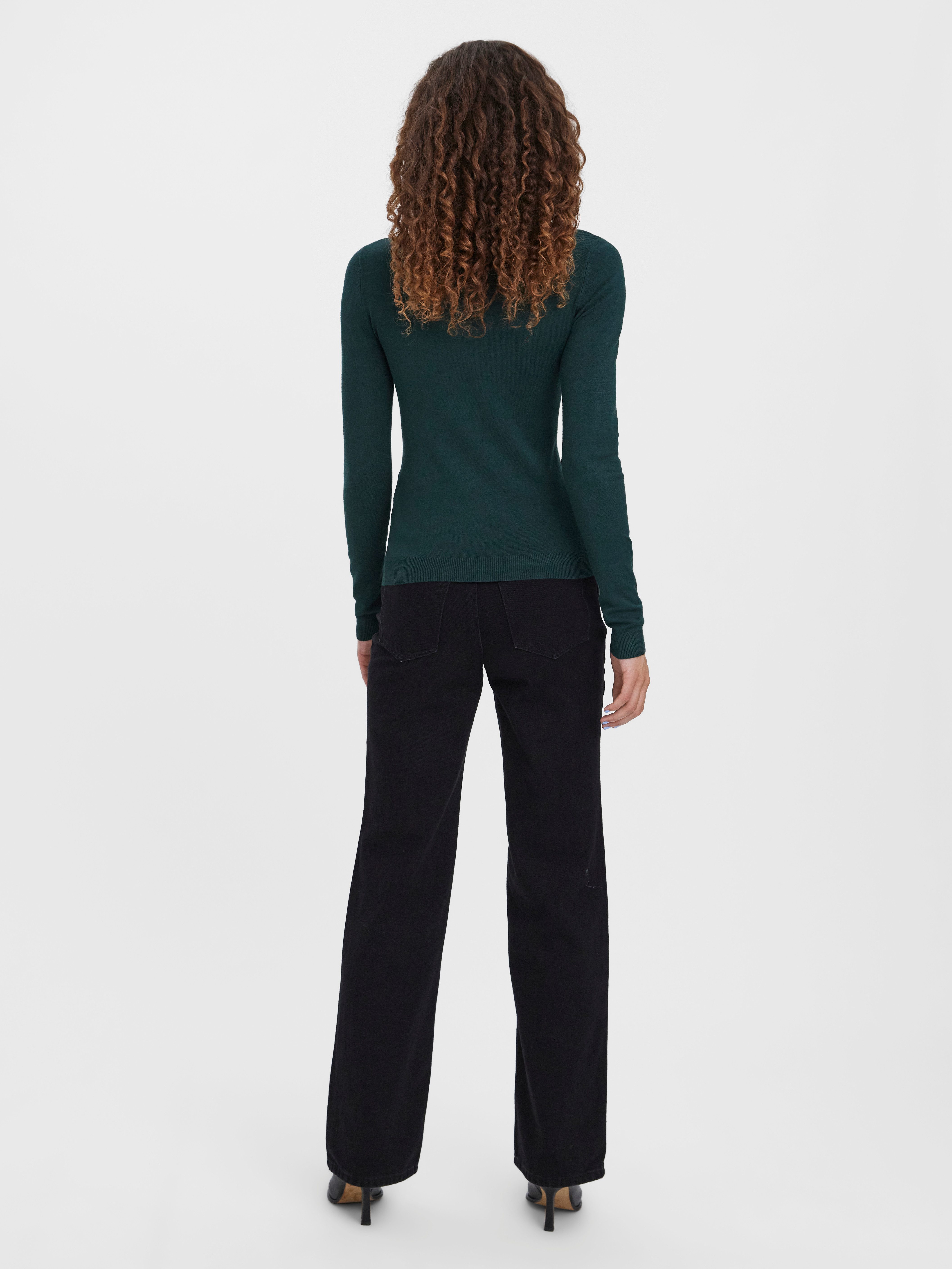Vero Moda Coltrui VMGLORY LS ROLLNECK BLOUSE GA NOOS