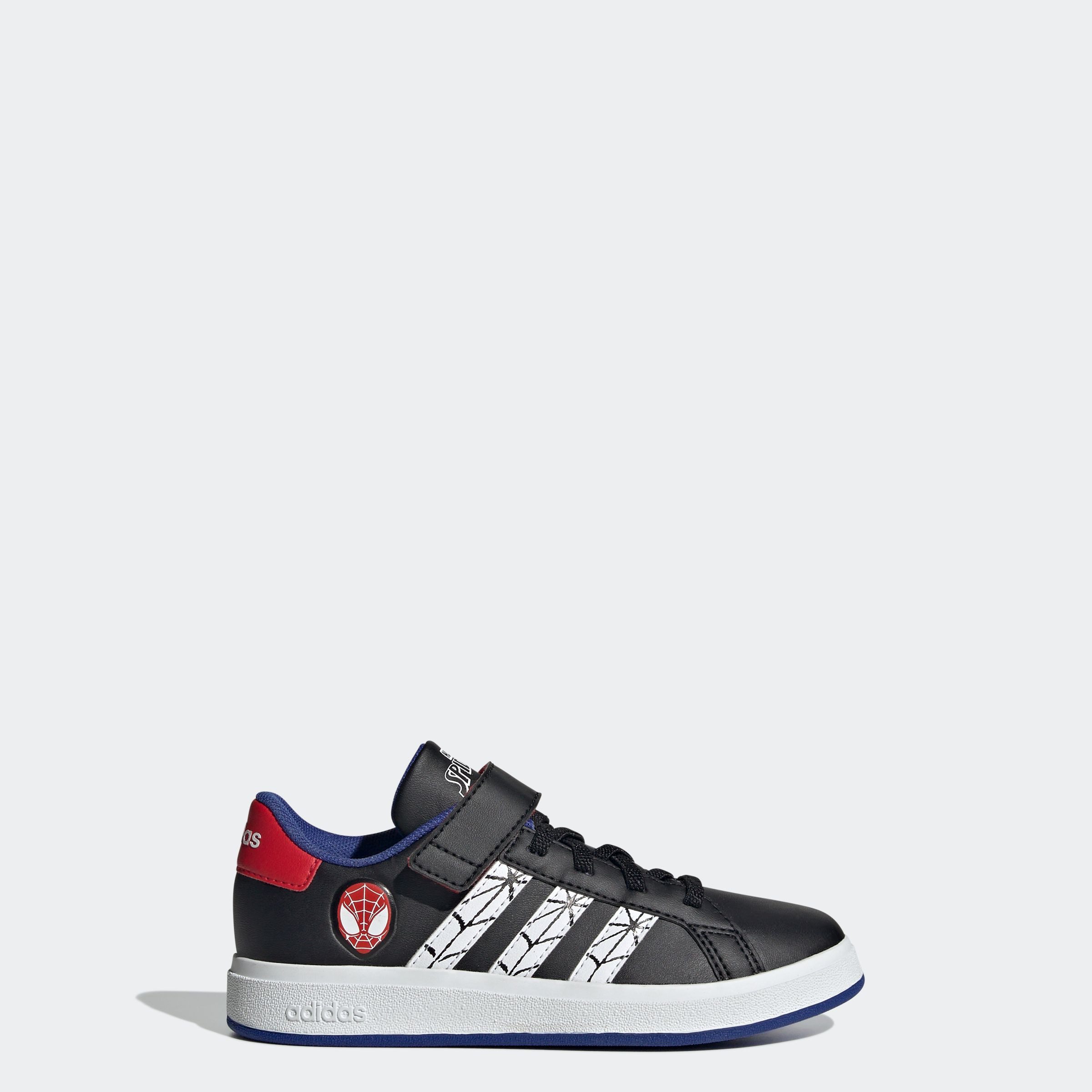 adidas Sportswear Sneakers MARVEL’S SPIDER-MAN GRAND COURT KIDS Design geïnspireerd op de adidas Superstar