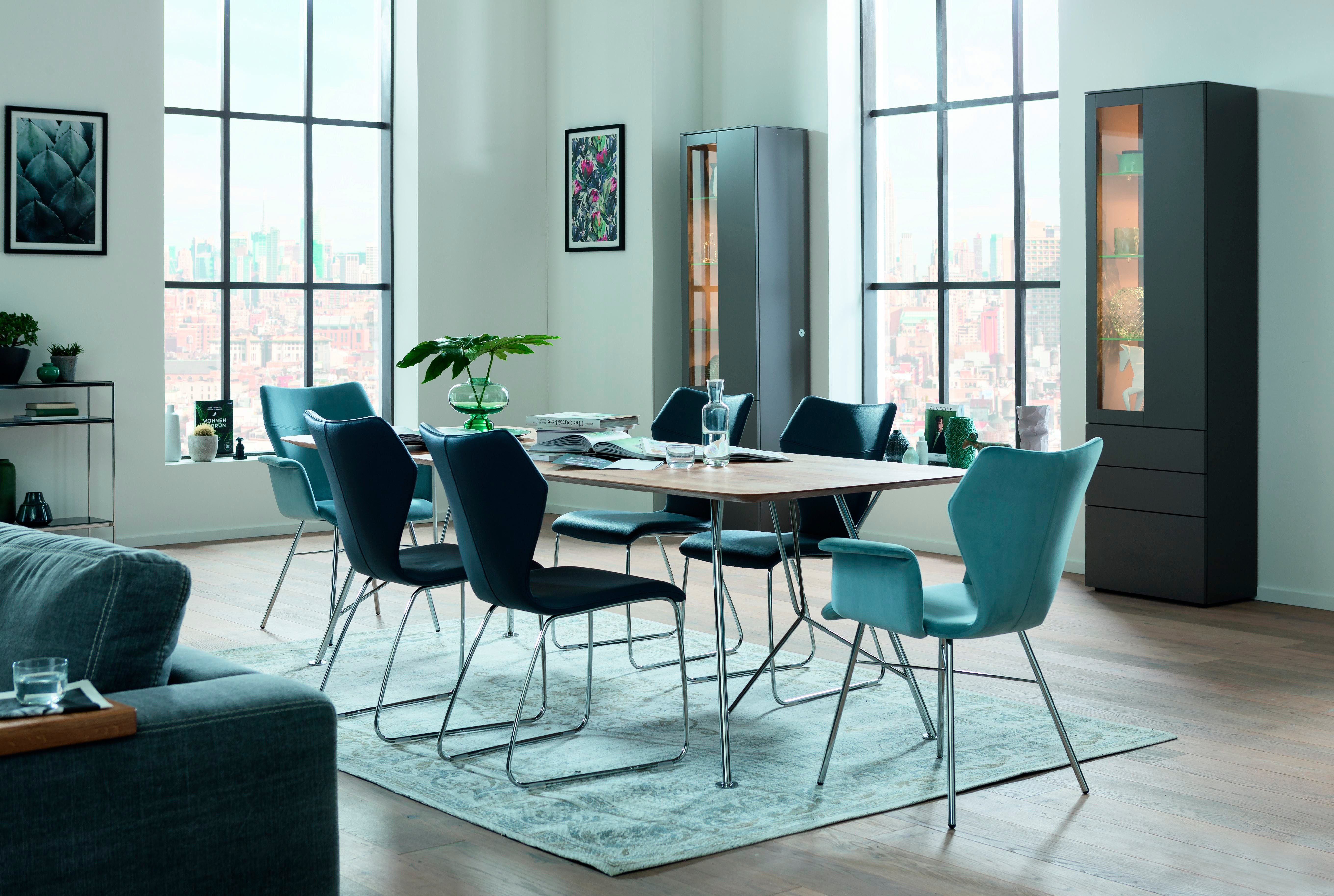 Gallery M Vloerkleed Sierrand Platweefsel, chenille, woonkamer