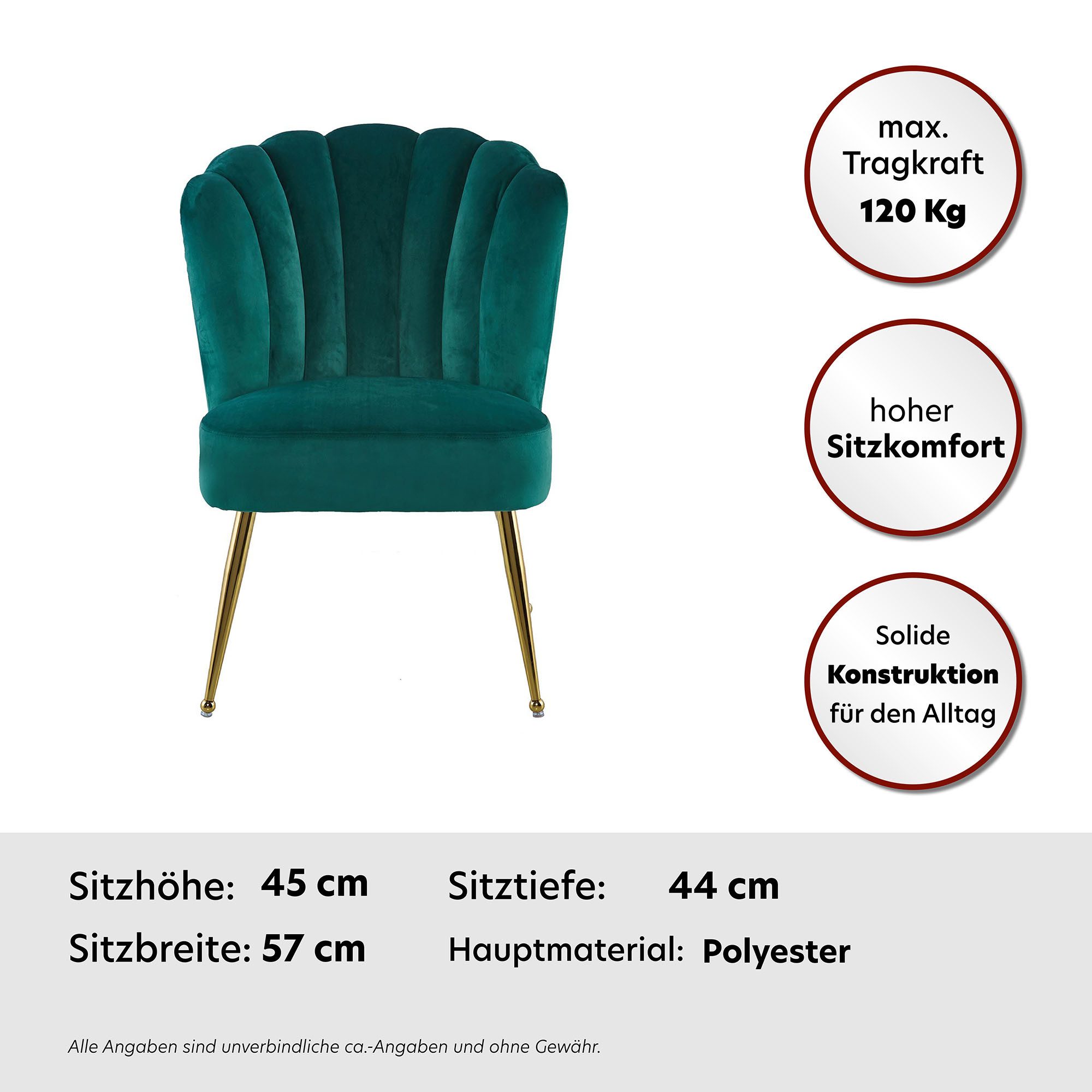 Kayoom Eetkamerstoel Stoel Pippa, rugleuning in retro-stijl, opvallende rugleuning fluweelzachte bekleding, eyecatcher in de ruimte, opvallende rugleuning (1 stuk)