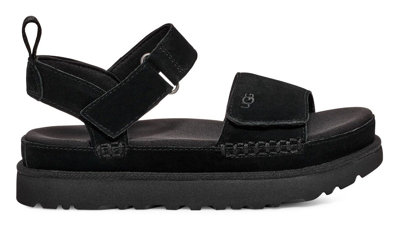 UGG Plateausandalen W GOLDENSTAR , plateausandaal, sandaal met klittenbandsluiting