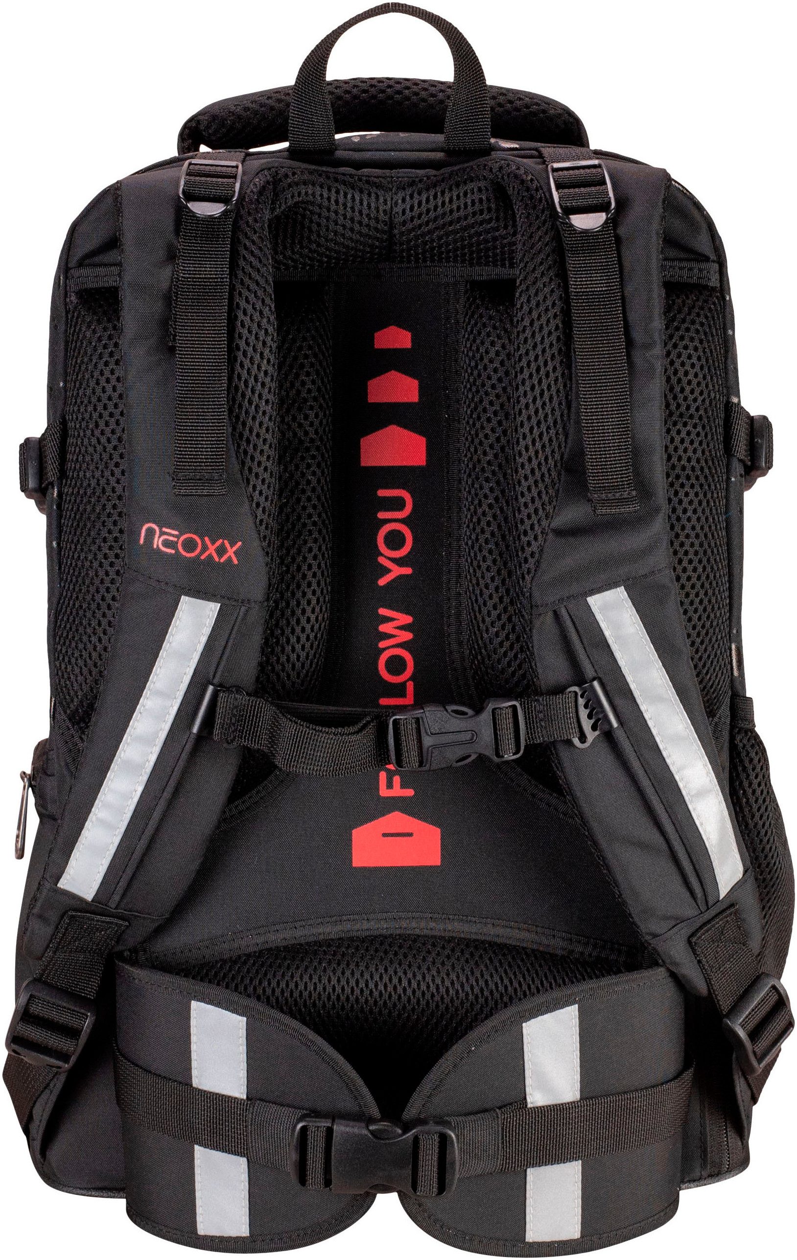 neoxx Schoolrugzak Active Pro, Splash Black