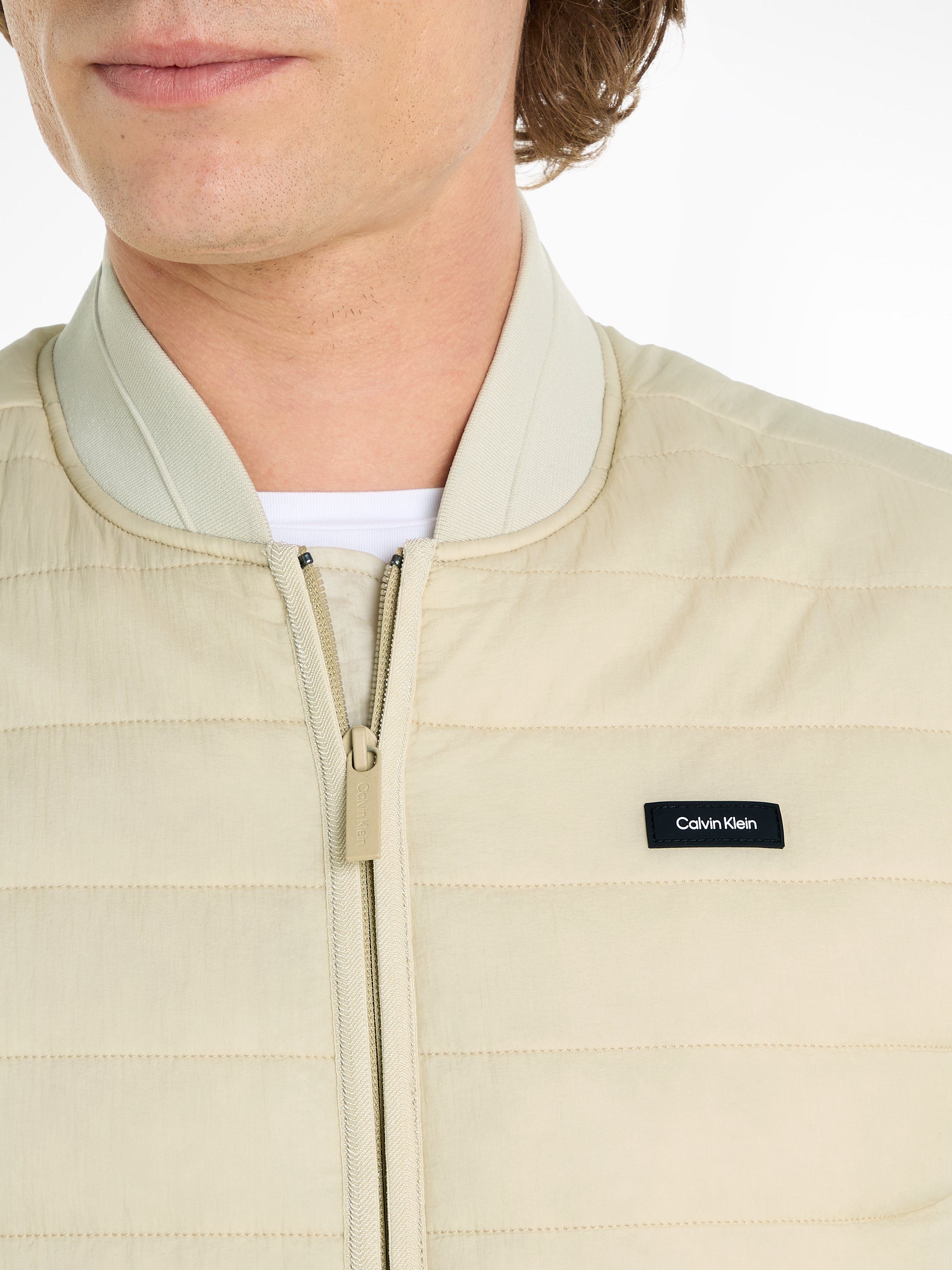 Calvin Klein Bodywarmer PACKABLE CRINKLE QUILT VEST