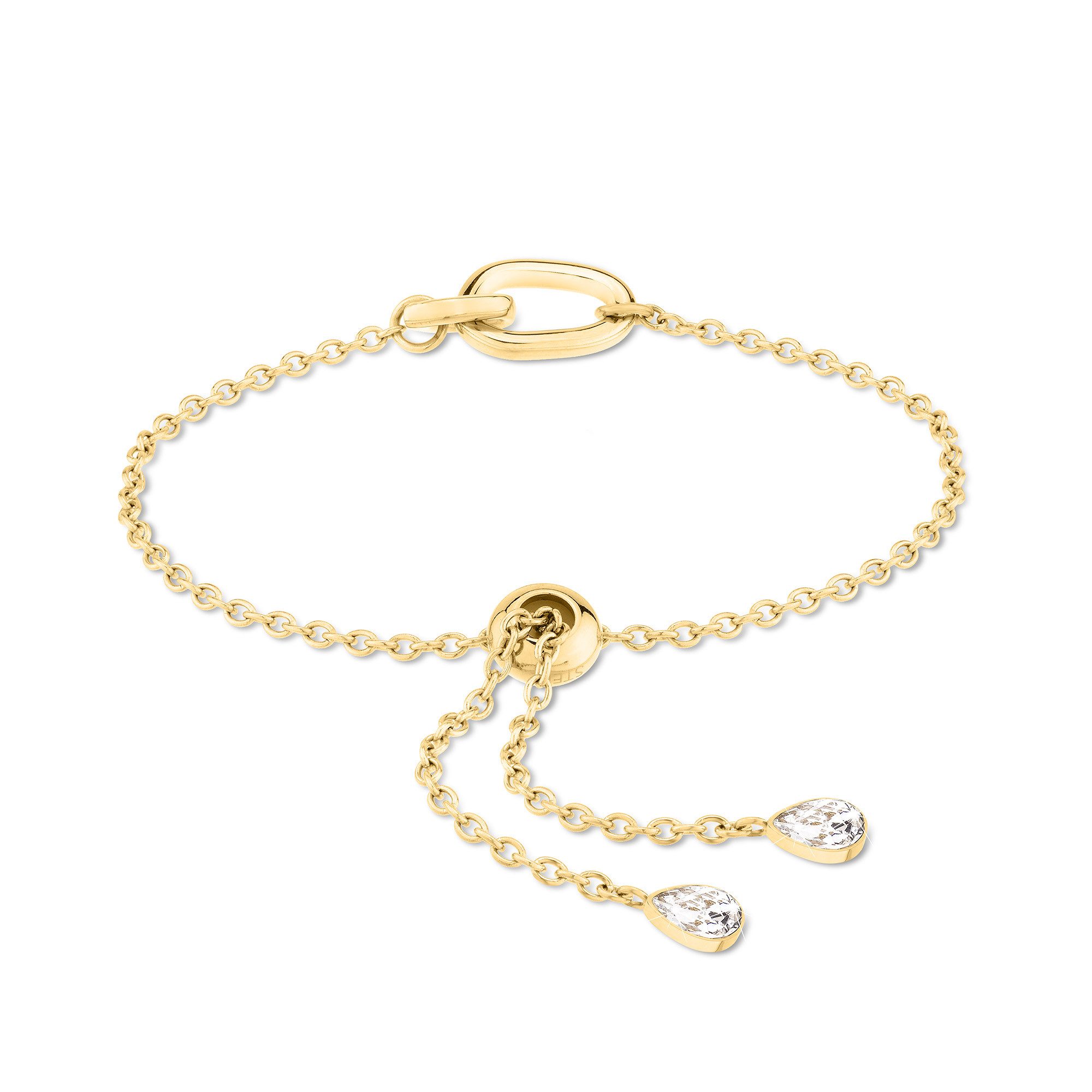 MUSTANG Armband Sieraad Geschenk Roestvrijstalen Armband Like Diamonds Druppels