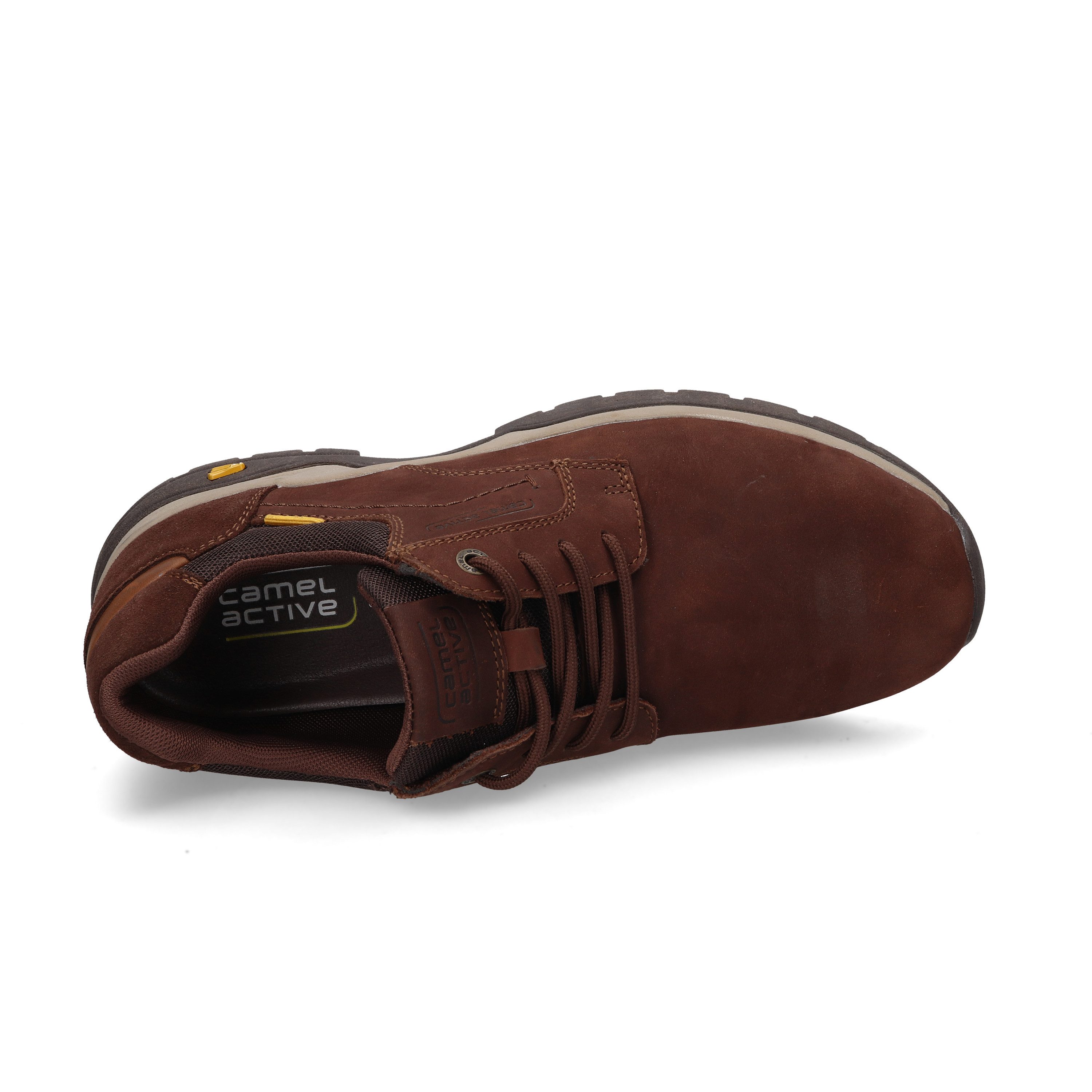 camel active Veterschoenen Sneaker, vrijetijdsschoen met robuuste trekkingzool